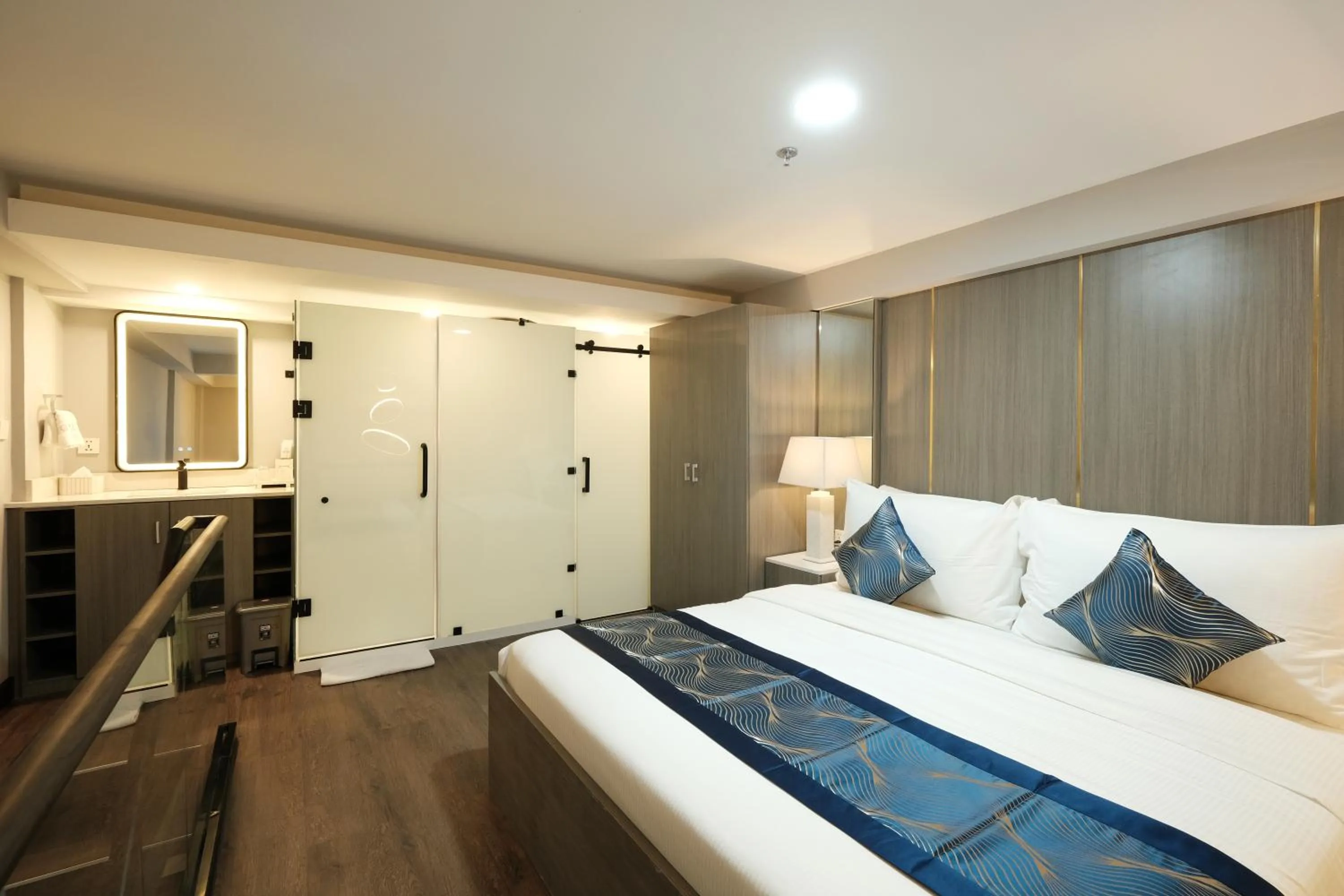 Bed in Aster Apartment Bali