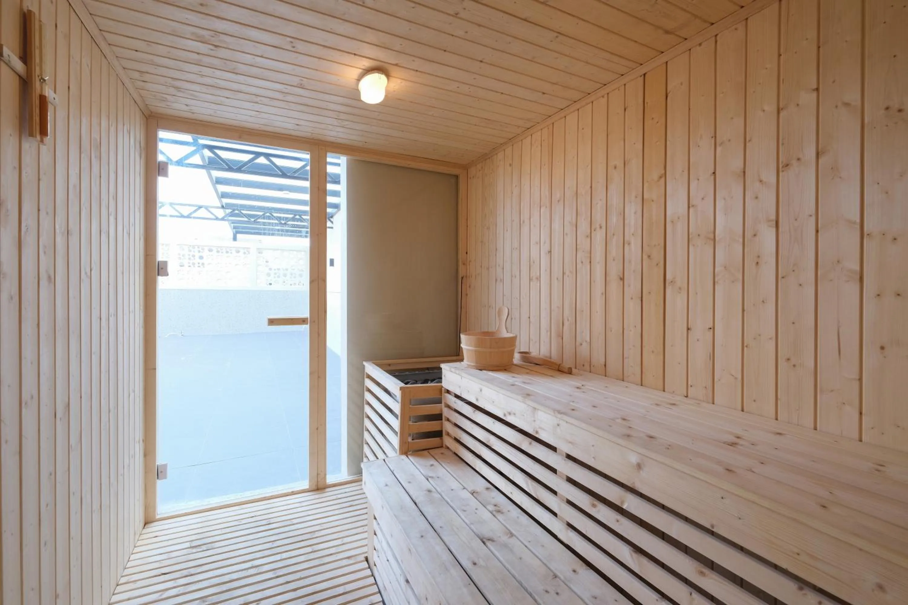 Sauna in Aster Apartment Bali