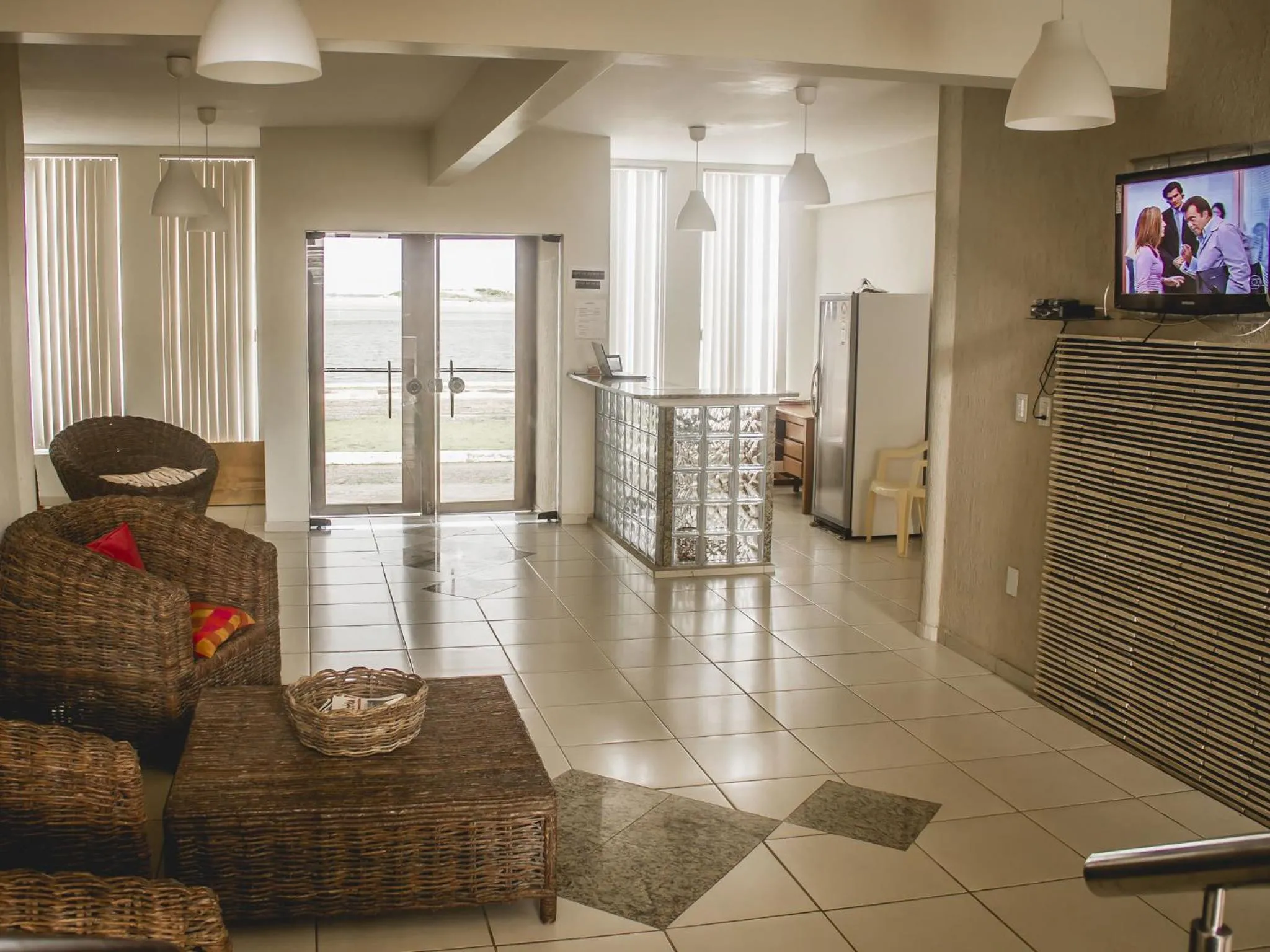 Lobby or reception in Hana Praia Hotel