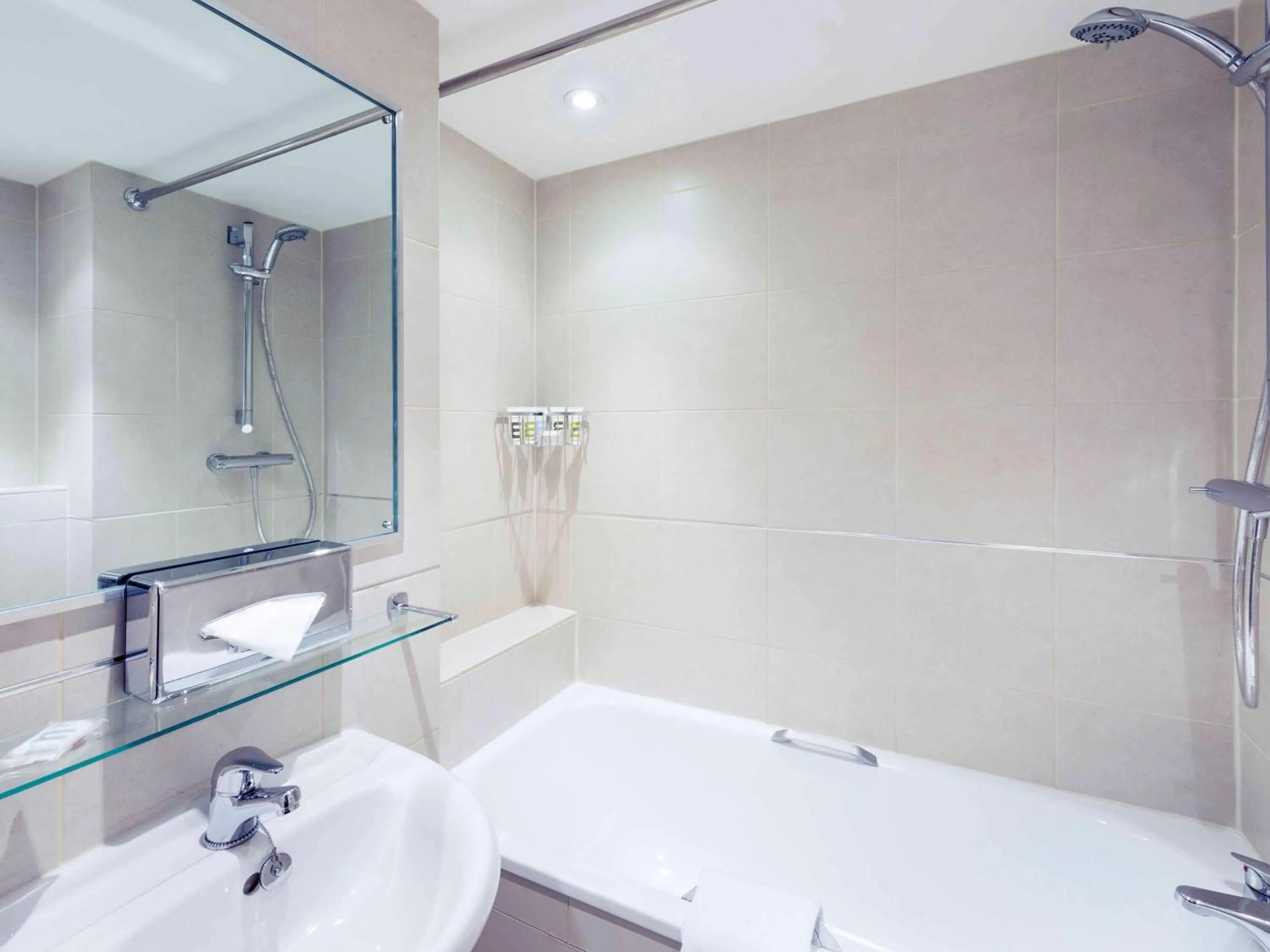 Photo of the whole room, Bathroom in Mercure London Kensington Hotel