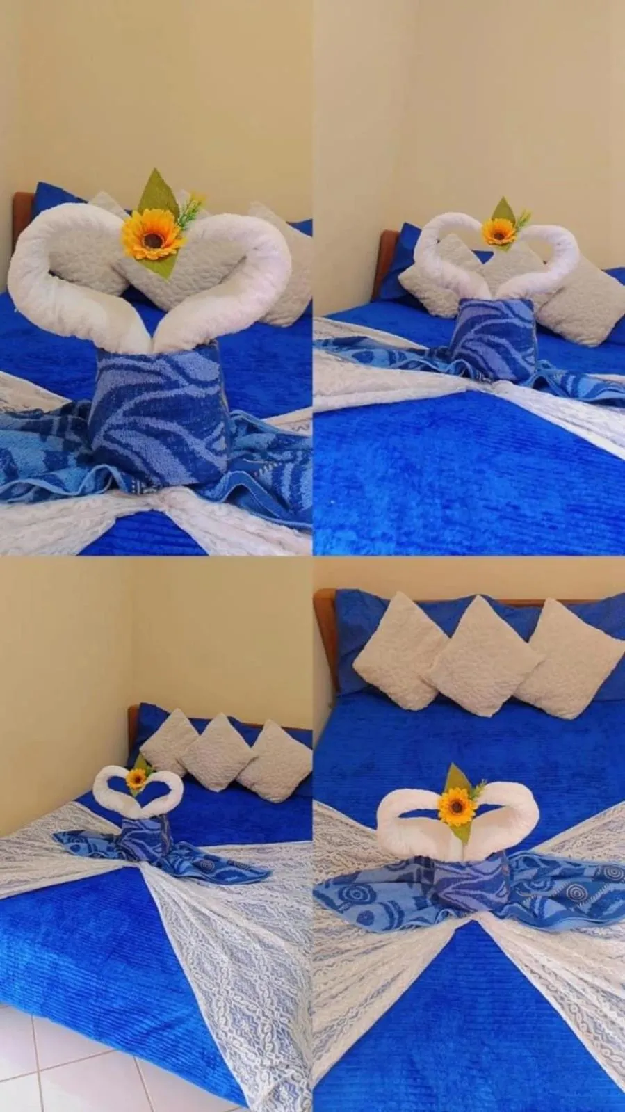 Bed in Pousada Praia do Francês