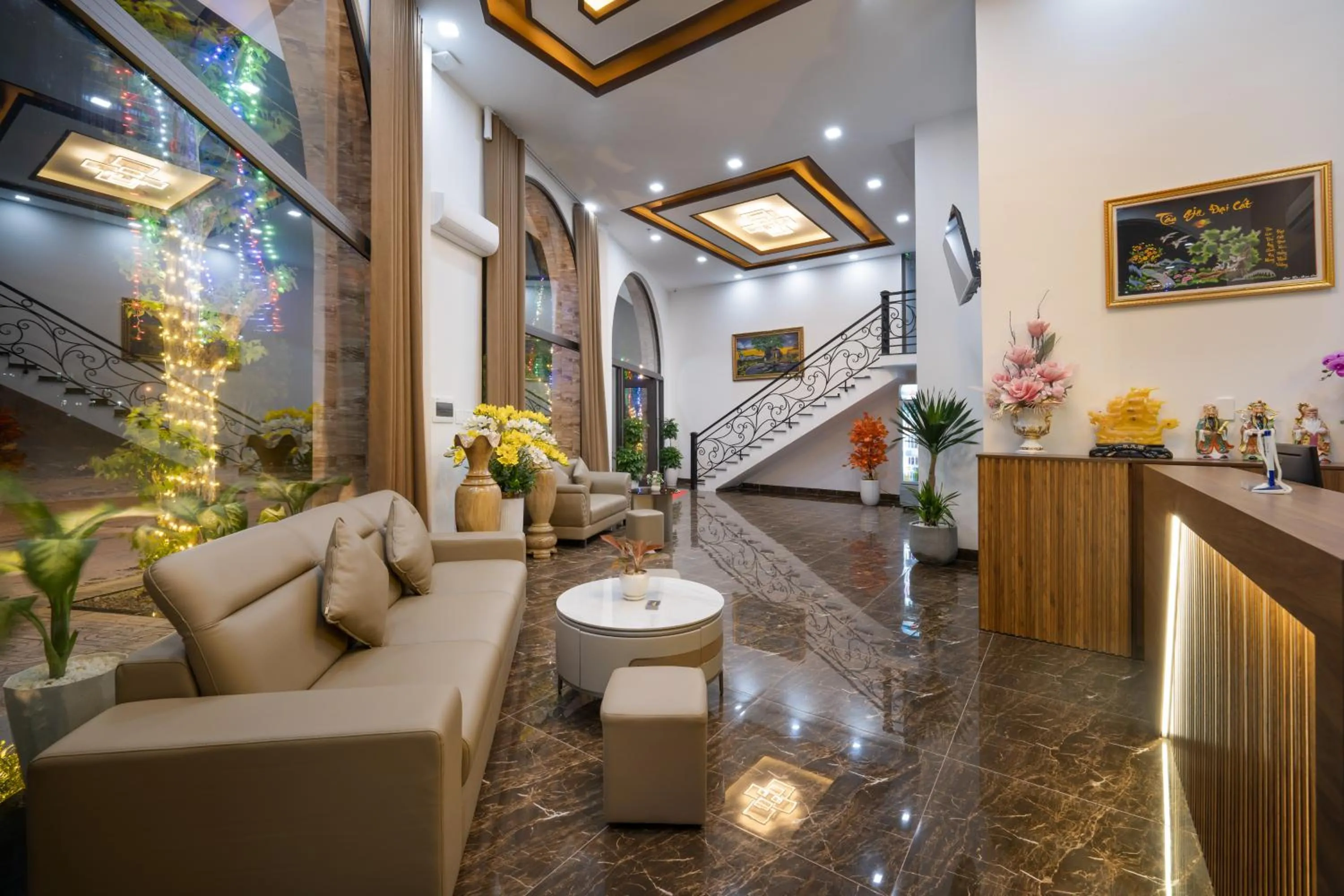 Lobby or reception in Moskva Motel & Apartment Danang