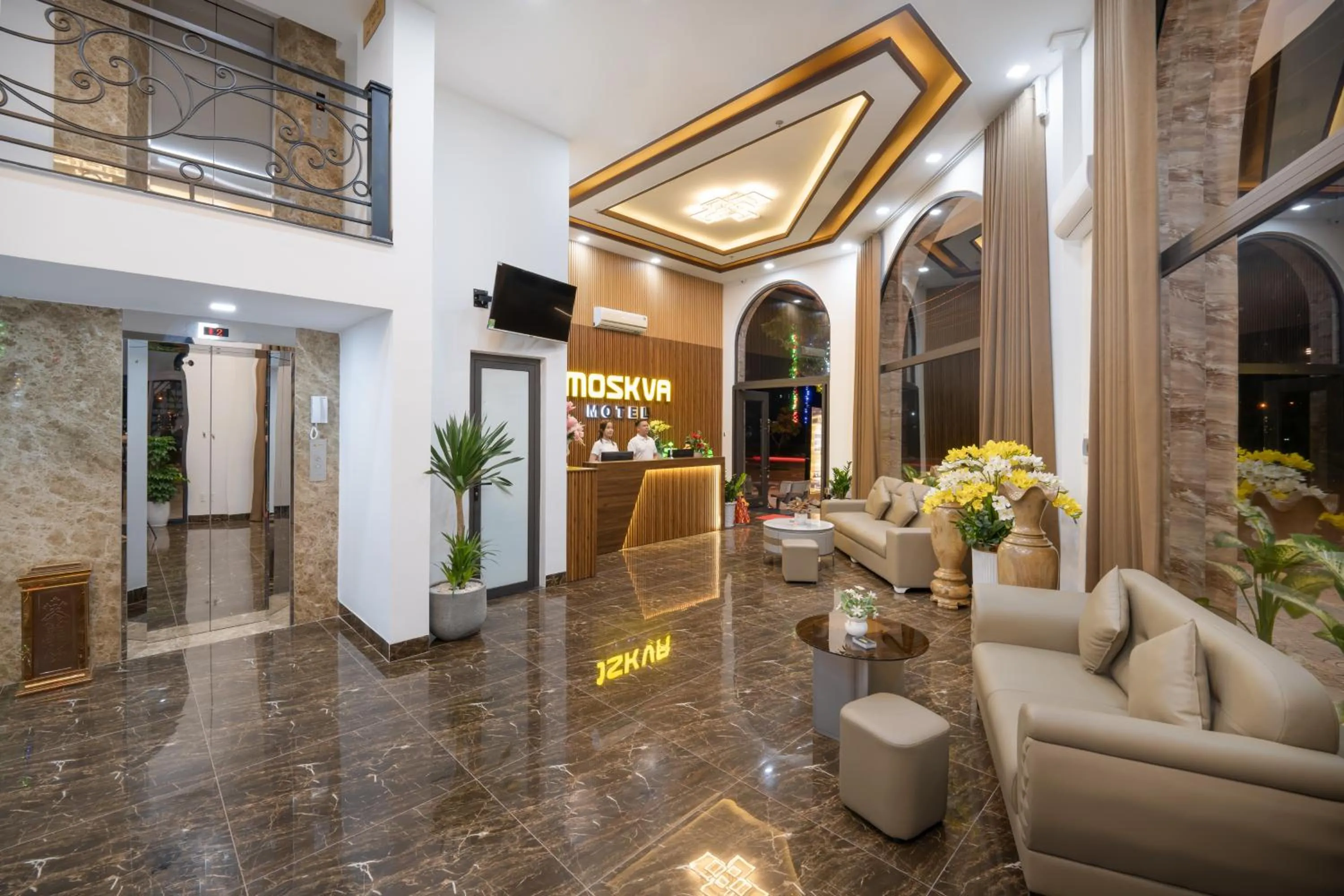 Lobby or reception in Moskva Motel & Apartment Danang