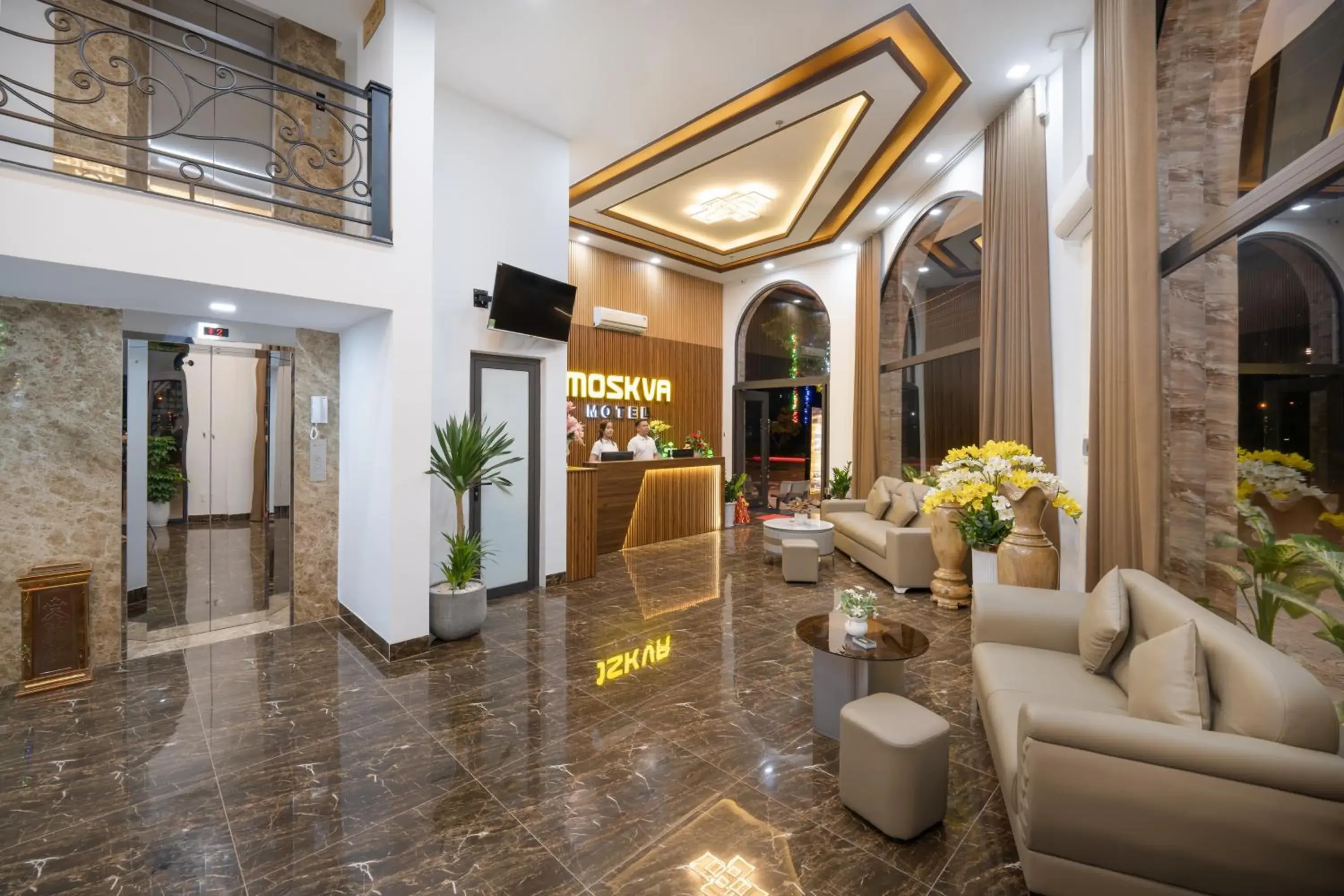 Lobby or reception in Moskva Motel & Apartment Danang Lobby or reception in Moskva Motel & Apartment Danang
