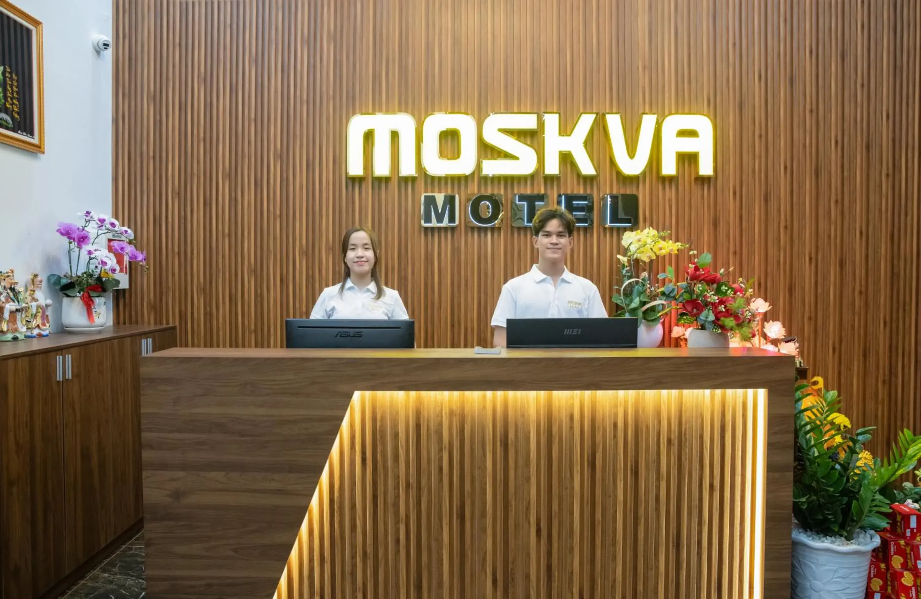 Lobby or reception in Moskva Motel & Apartment Danang Lobby or reception in Moskva Motel & Apartment Danang