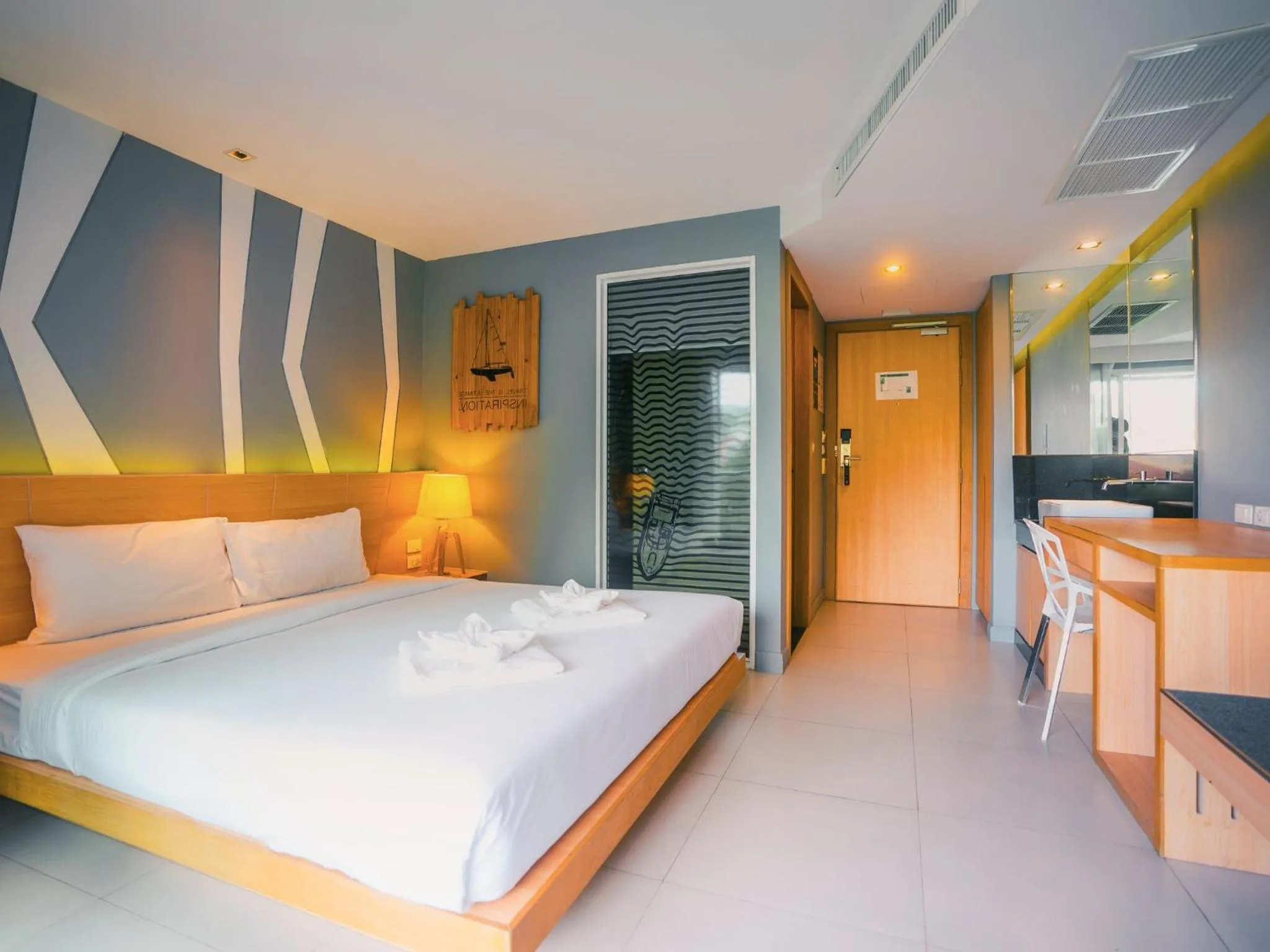 Bedroom, Bed in Mad Monkey Phuket