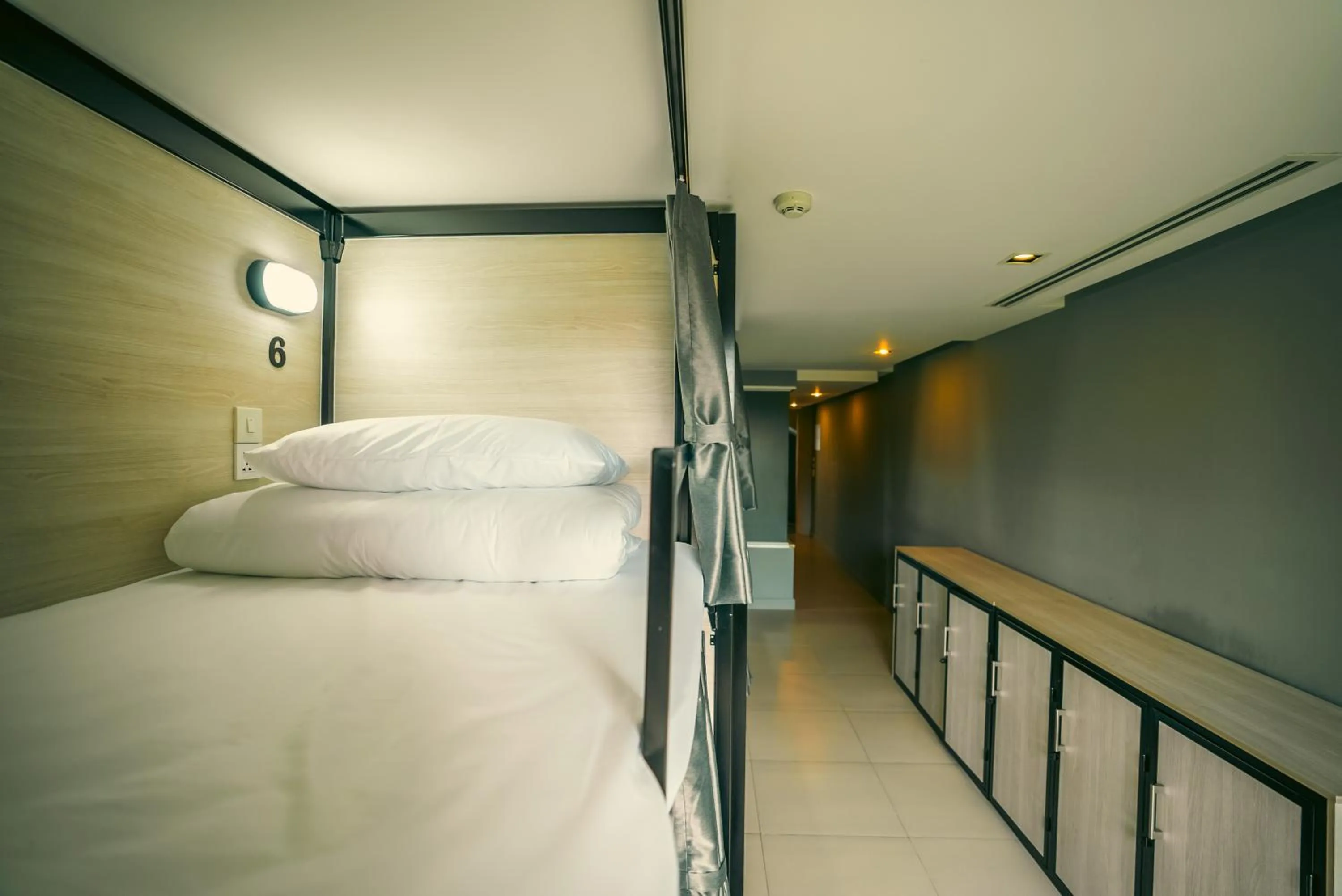 Bed in Mad Monkey Phuket