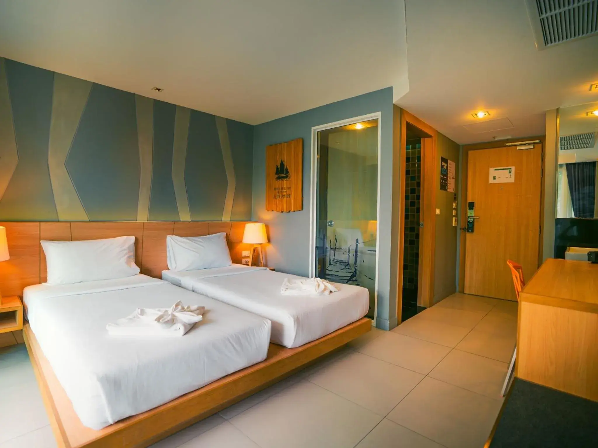 Bed in Mad Monkey Phuket Bed in Mad Monkey Phuket