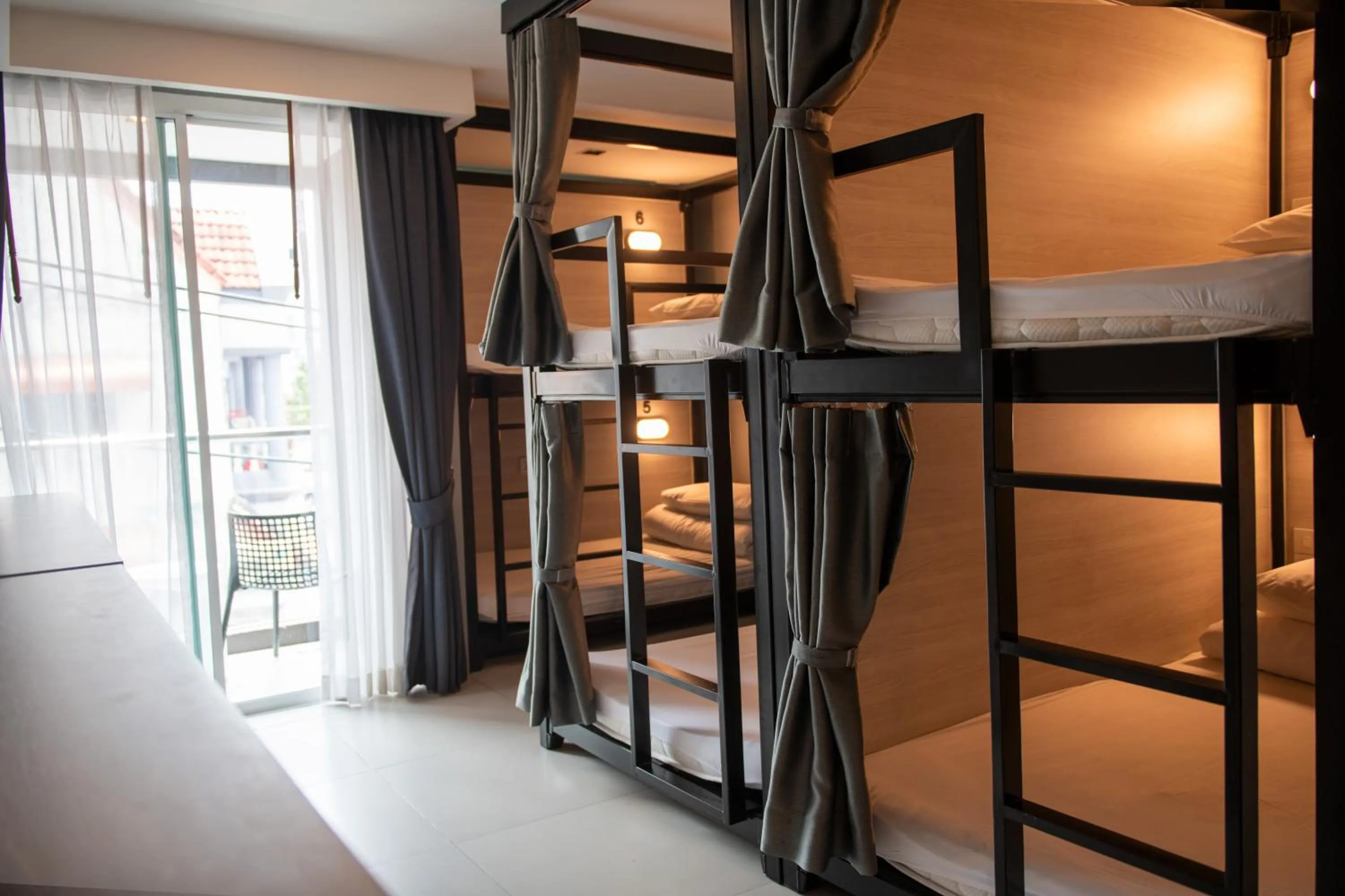 Bed in Mad Monkey Phuket