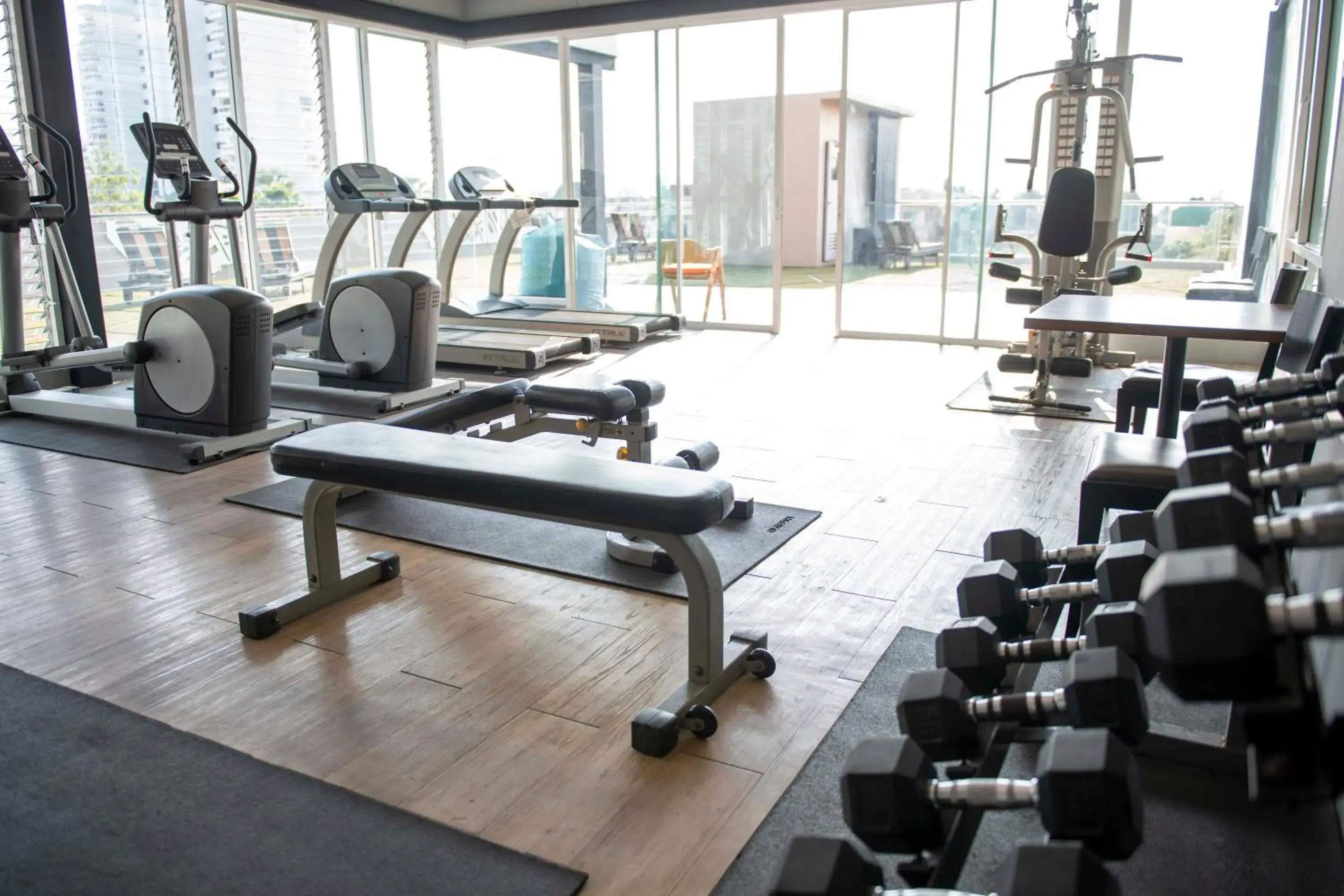 Fitness centre/facilities in Mad Monkey Phuket Fitness centre/facilities in Mad Monkey Phuket