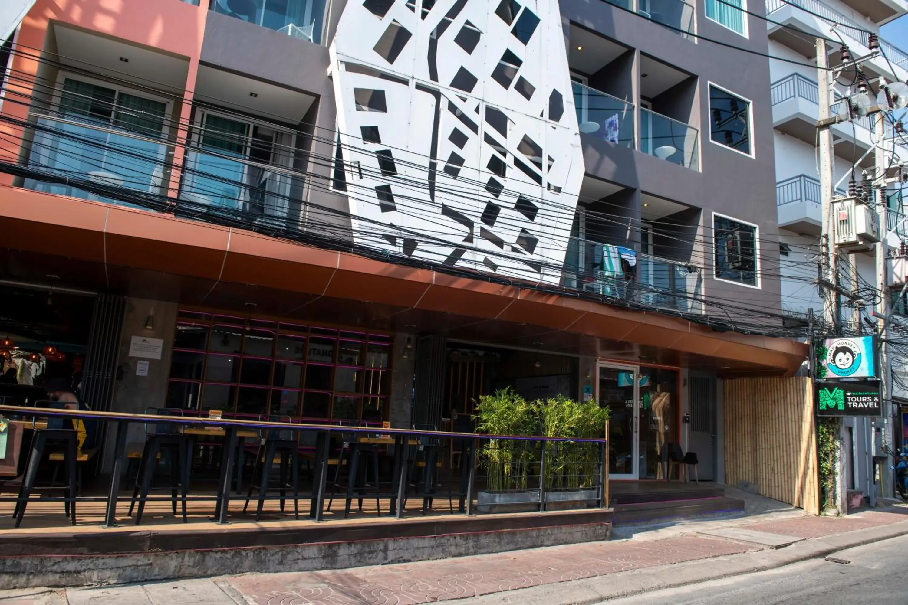 Property building in Mad Monkey Phuket Property building in Mad Monkey Phuket