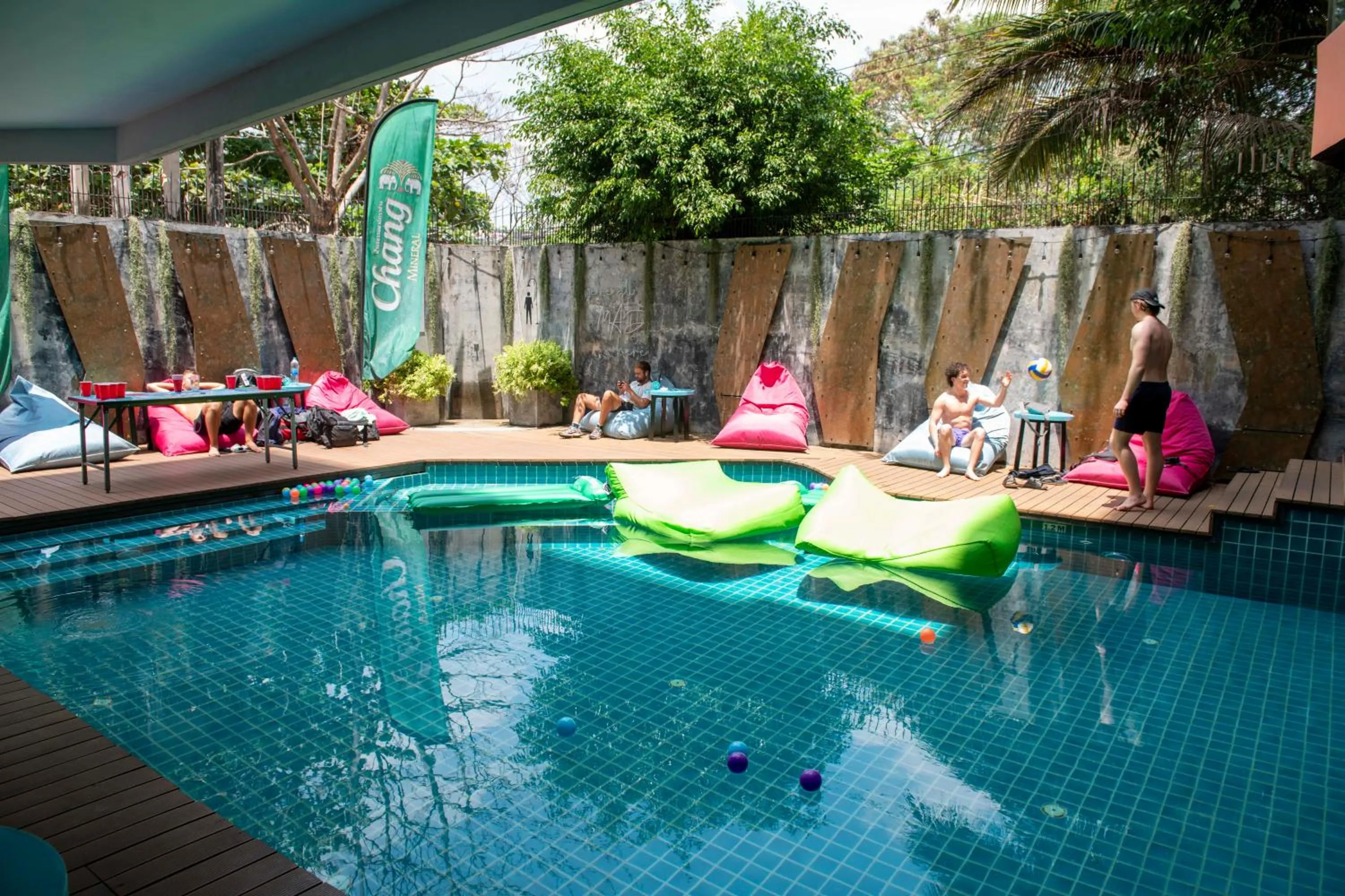 Swimming pool in Mad Monkey Phuket
