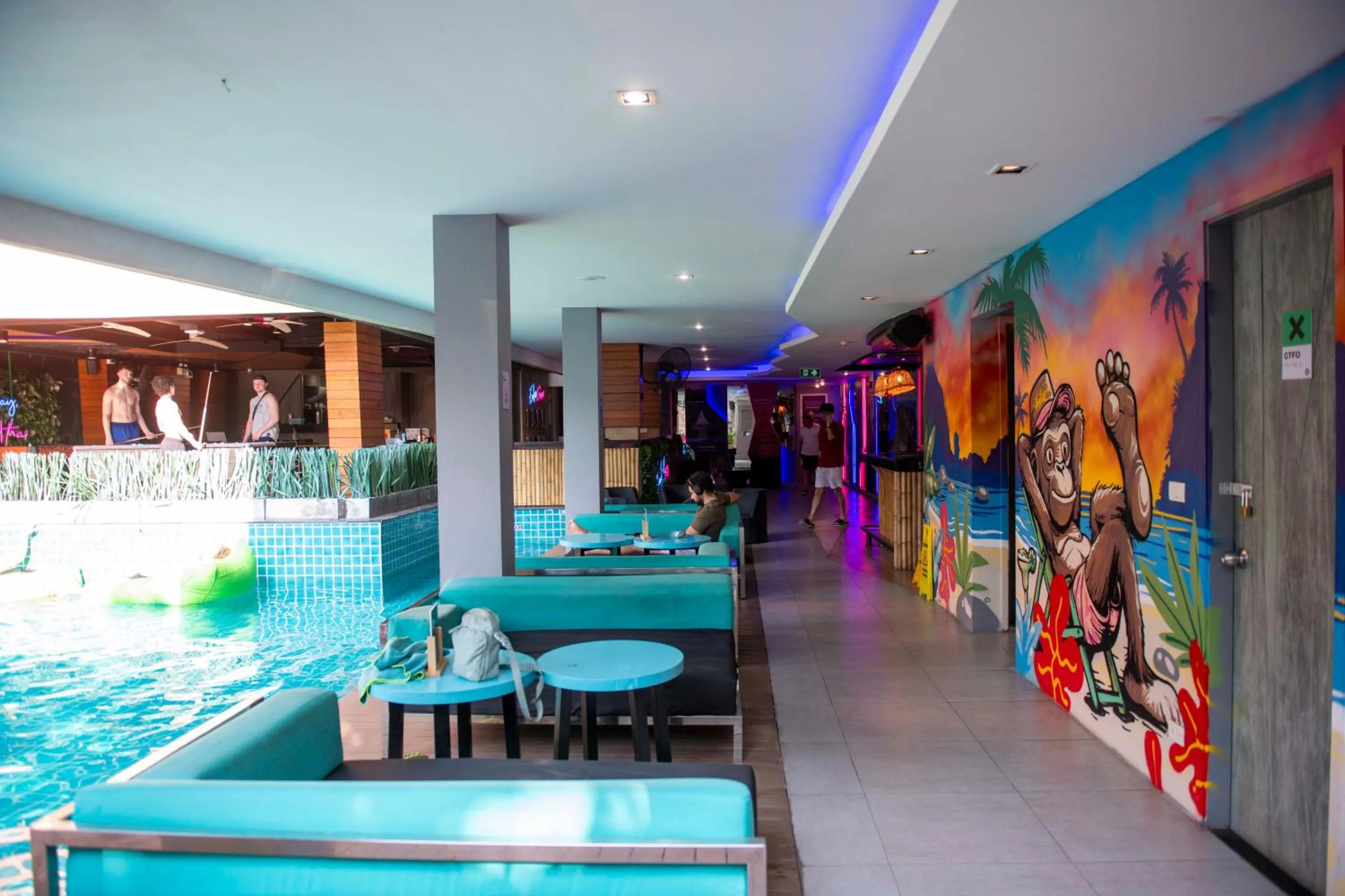 Swimming pool in Mad Monkey Phuket