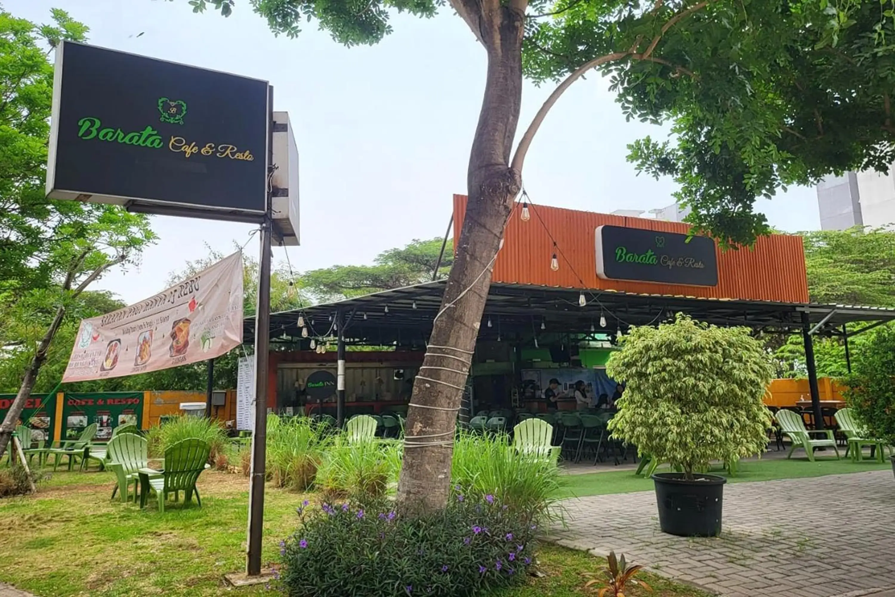 Restaurant/places to eat in Barata Residence Aeropolis Restaurant/places to eat in Barata Residence Aeropolis