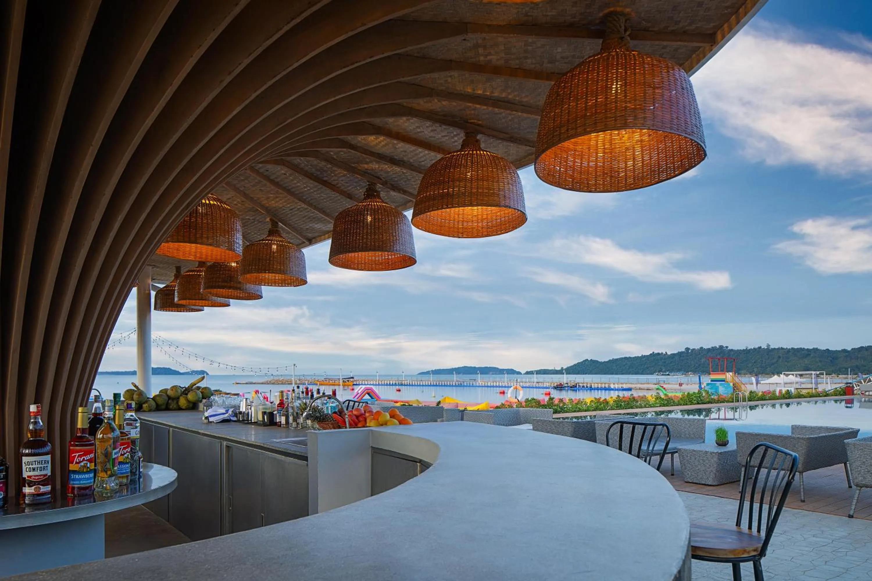 Lounge or bar in Summer Bay Beach Club & Cabins Sihanoukville by Preference