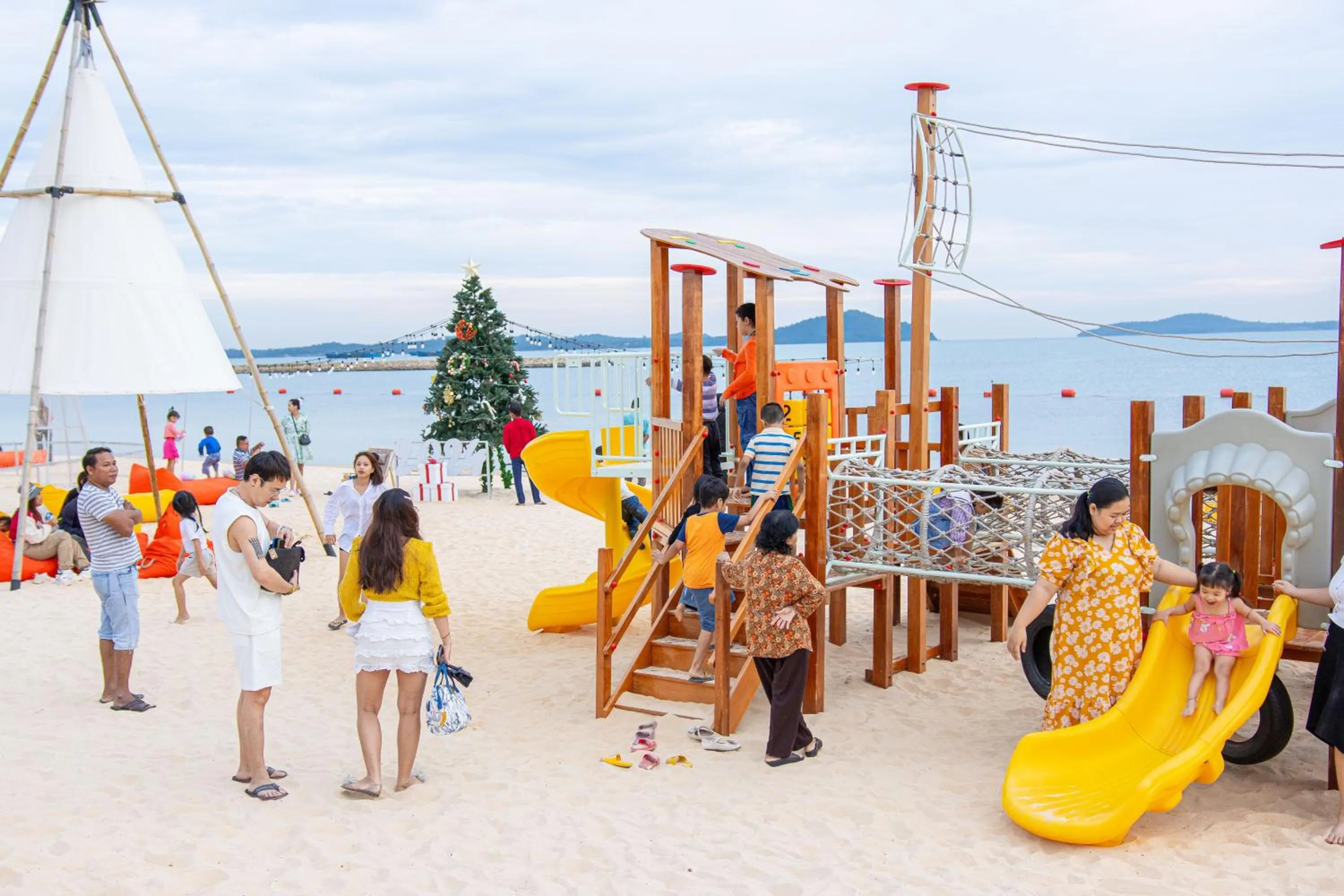Children play ground in Summer Bay Beach Club & Cabins Sihanoukville by Preference
