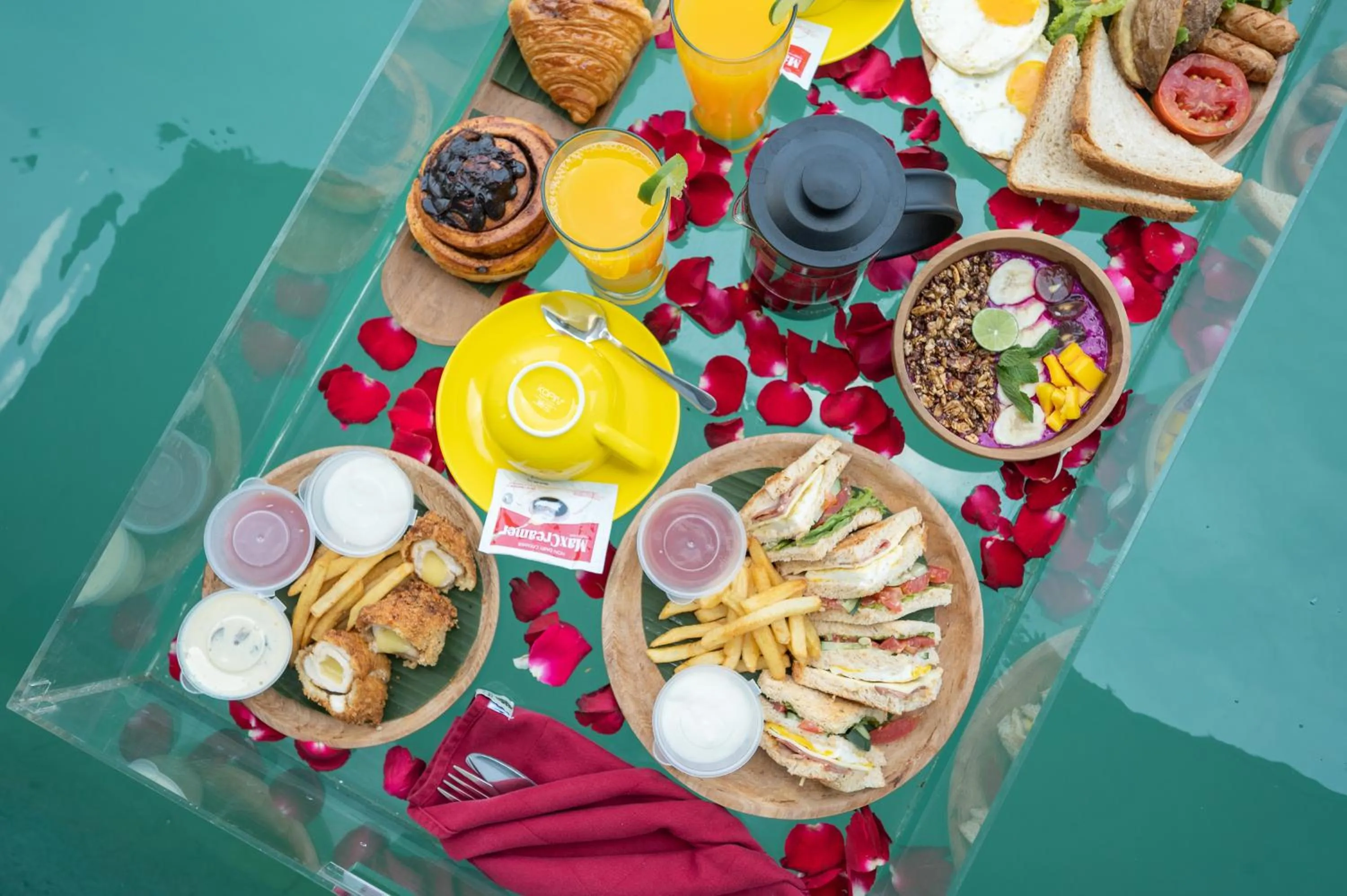 Breakfast in Kairos Villa Ubud by Omkara Experience