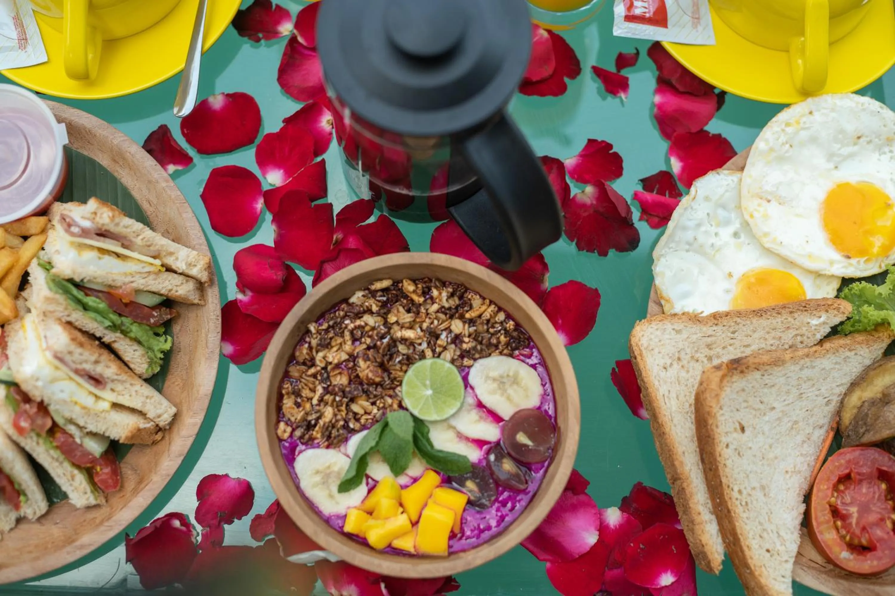 Breakfast in Kairos Villa Ubud by Omkara Experience