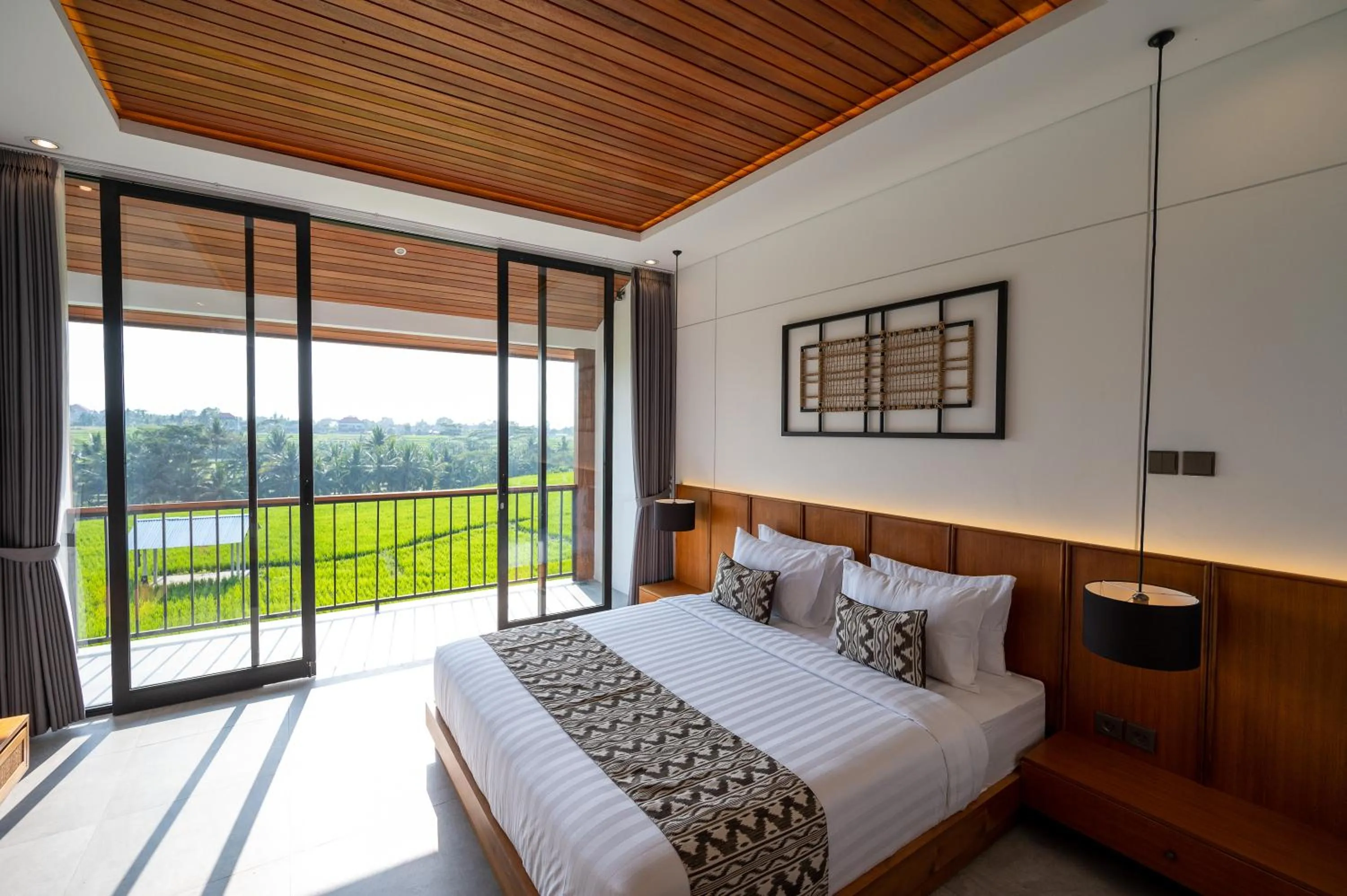 Bed in Kairos Villa Ubud by Omkara Experience