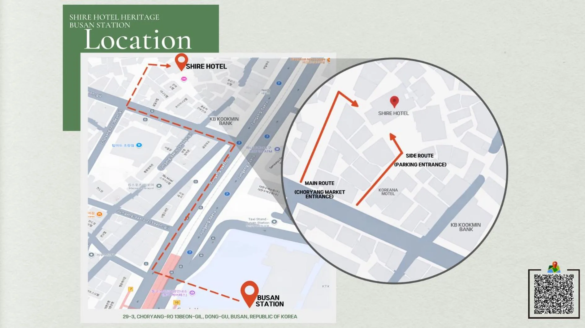 Property building in Shire Hotel Heritage Busan Station