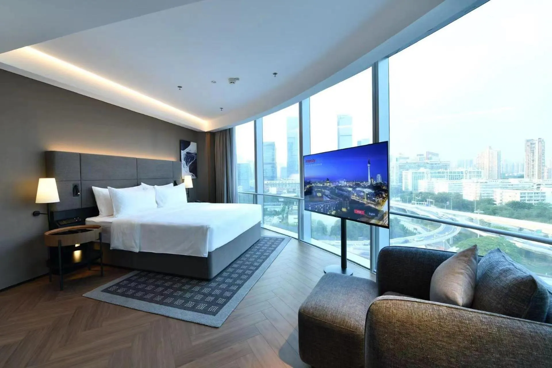 View (from property/room) in Intercity Hotel Futian Bin He Zhongzhou Bay