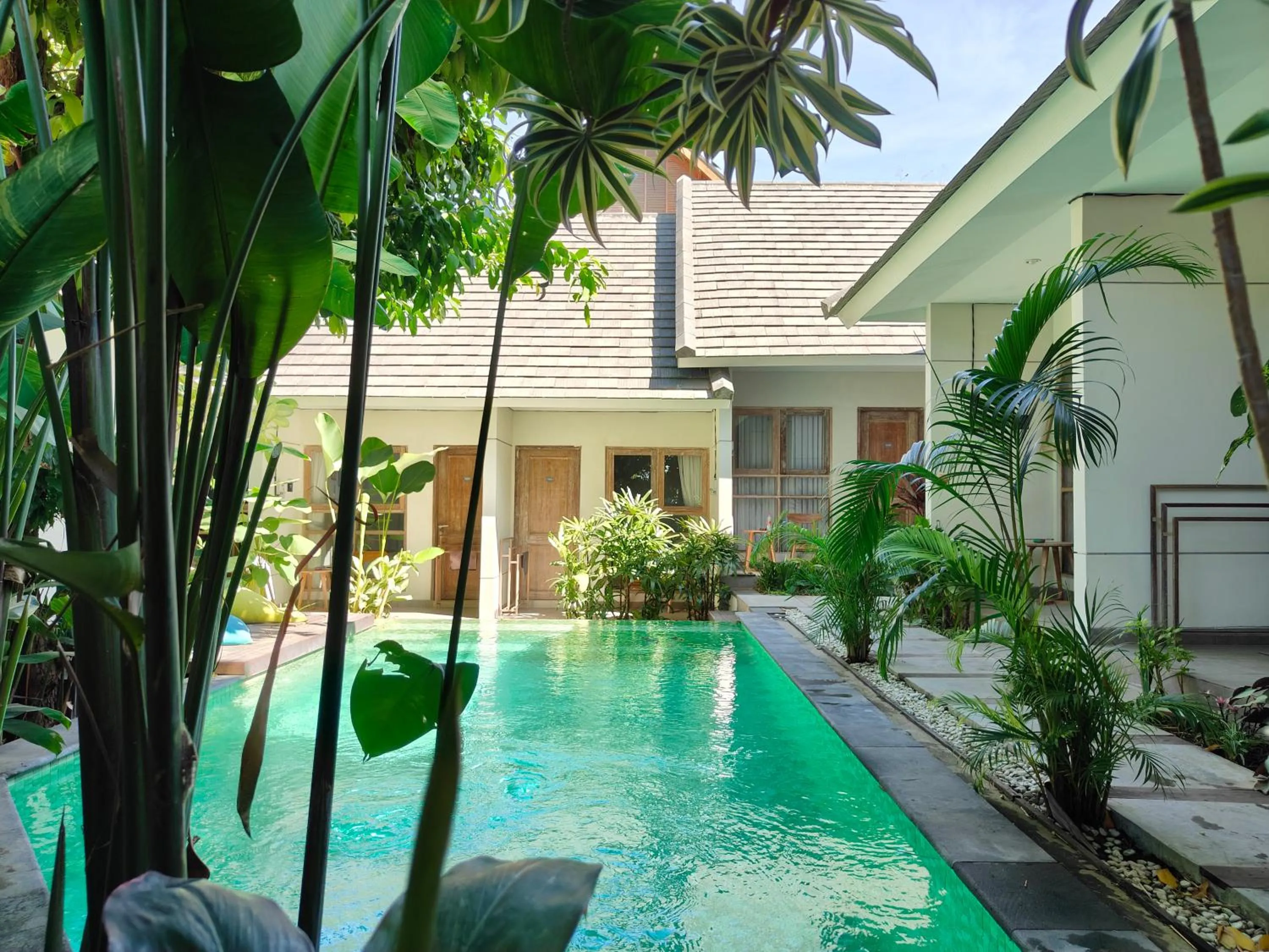 Swimming pool in Manuver Surf And Stay Uluwatu Bali
