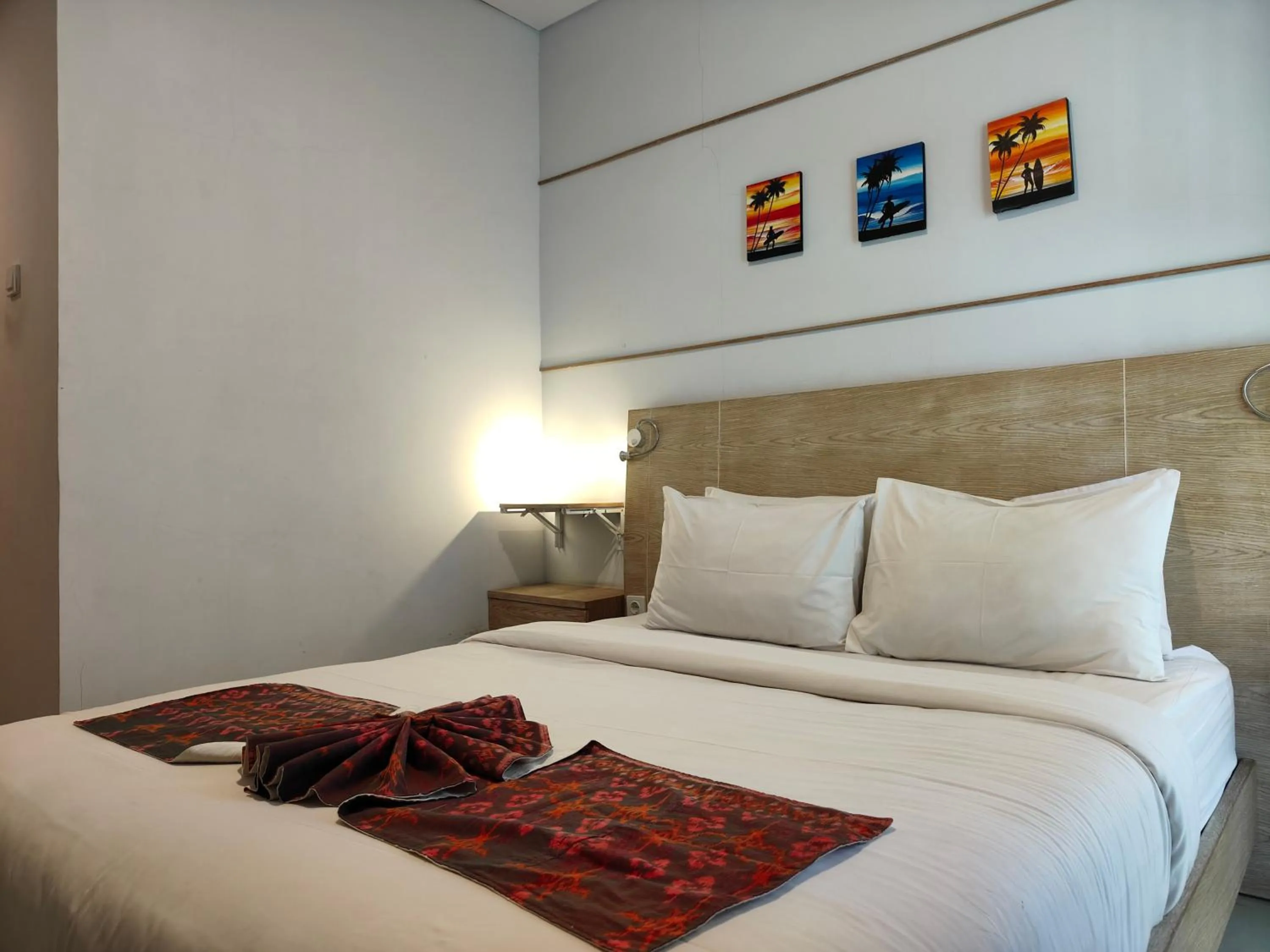 Bed in Manuver Surf And Stay Uluwatu Bali