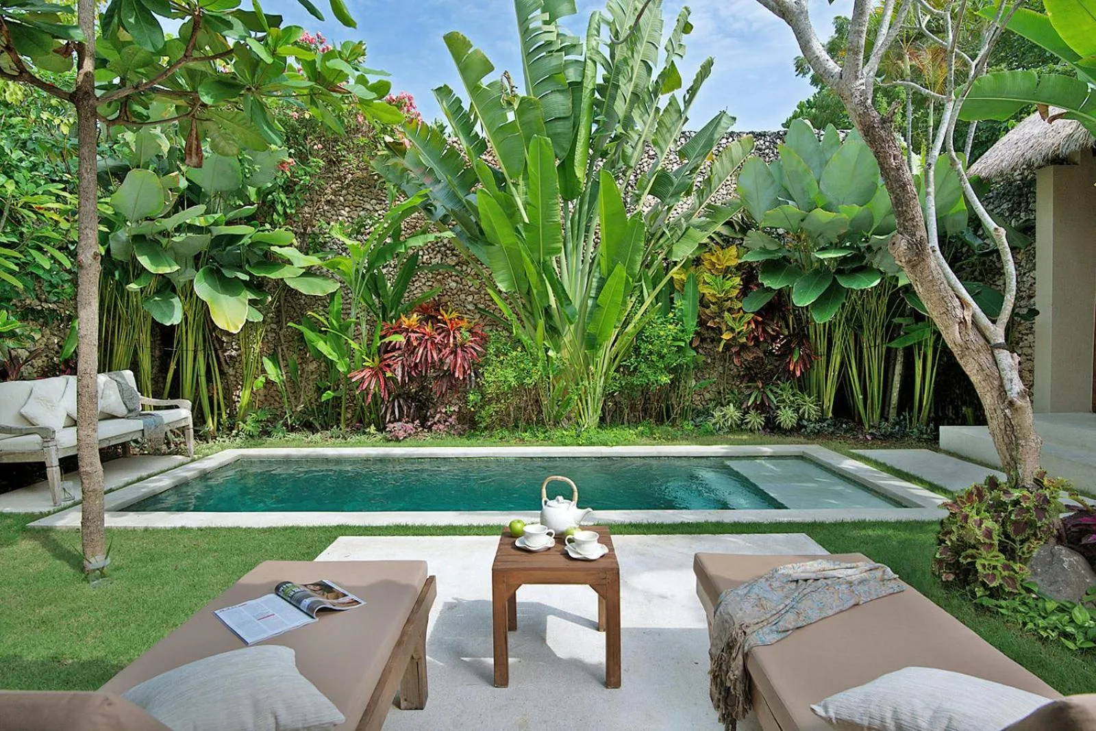 Natural landscape in Villa Kubu Seminyak