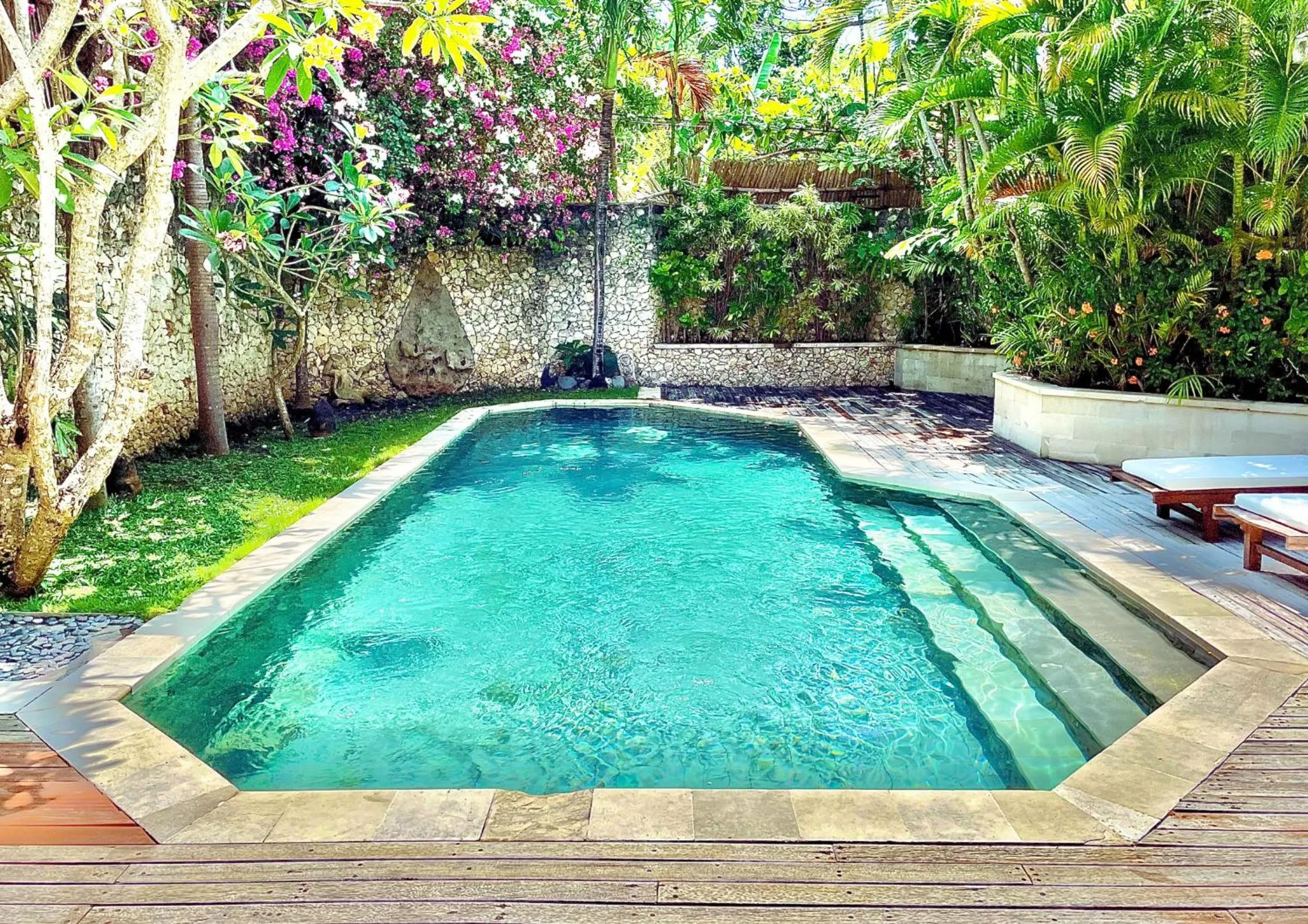 Swimming pool in Villa Kubu Seminyak