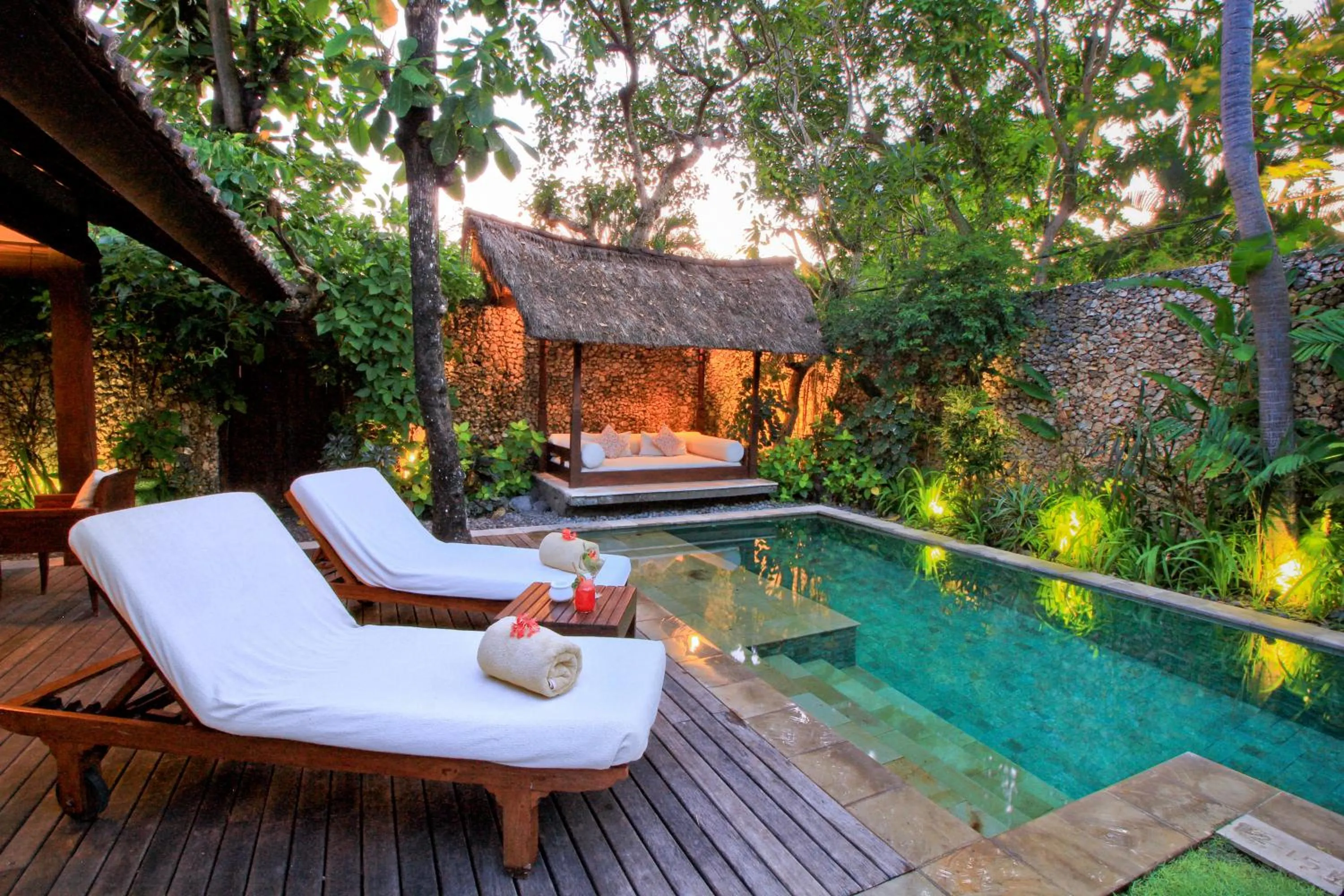 Swimming pool in Villa Kubu Seminyak