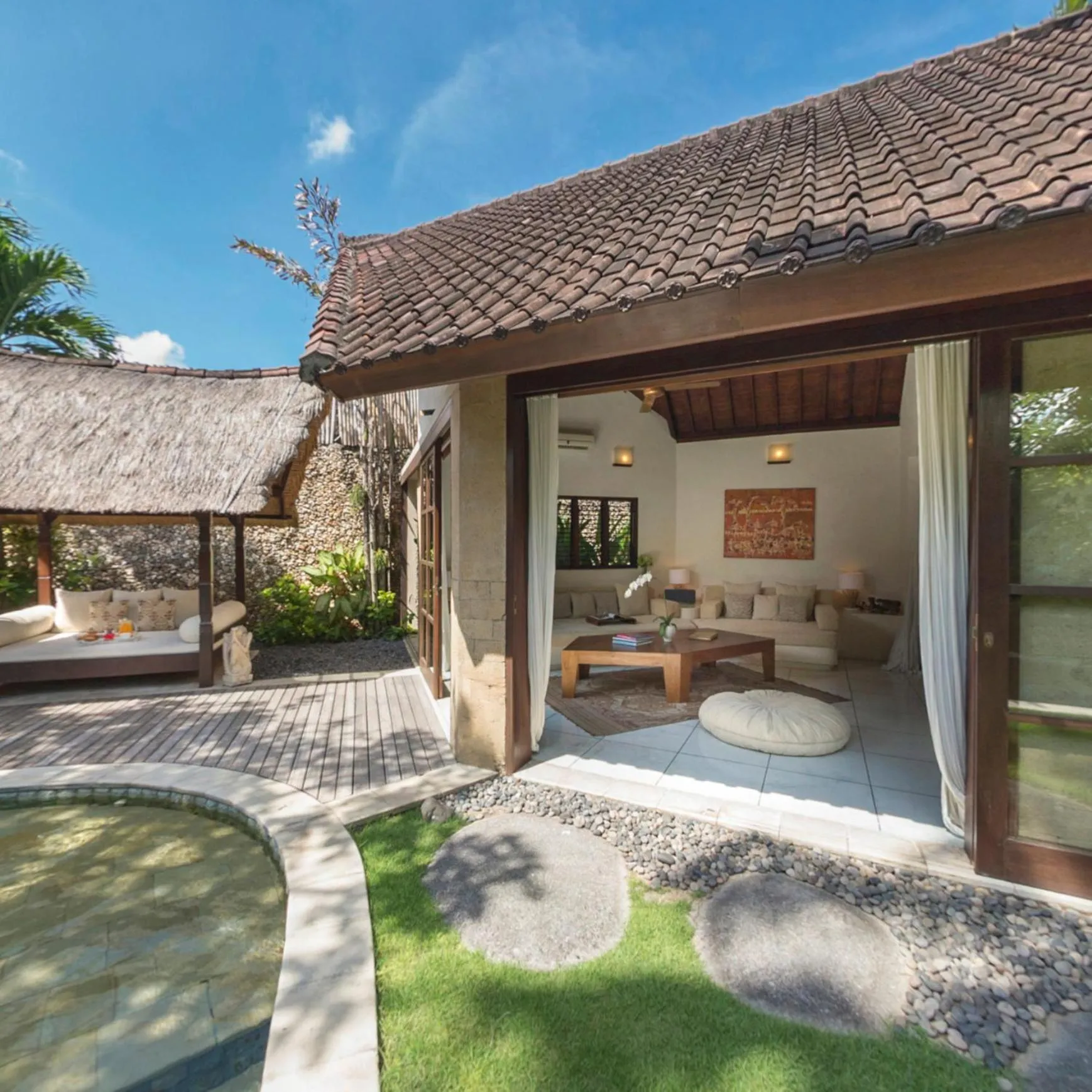Property building in Villa Kubu Seminyak