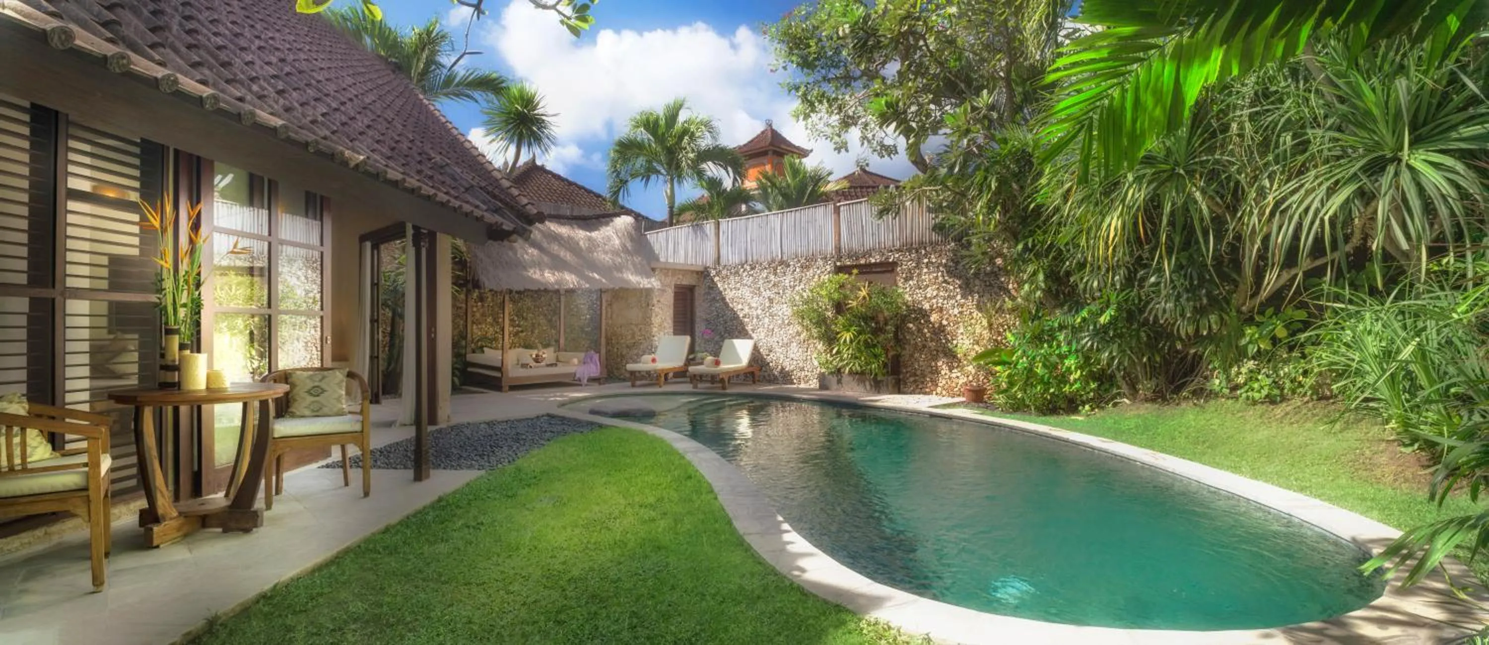 Property building in Villa Kubu Seminyak
