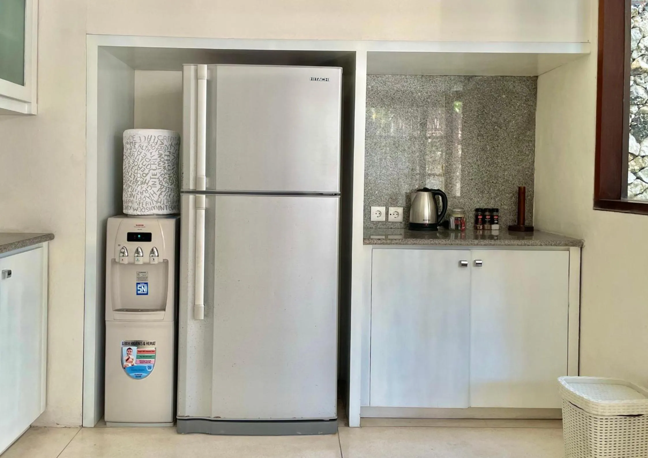 Kitchen or kitchenette in Villa Kubu Seminyak