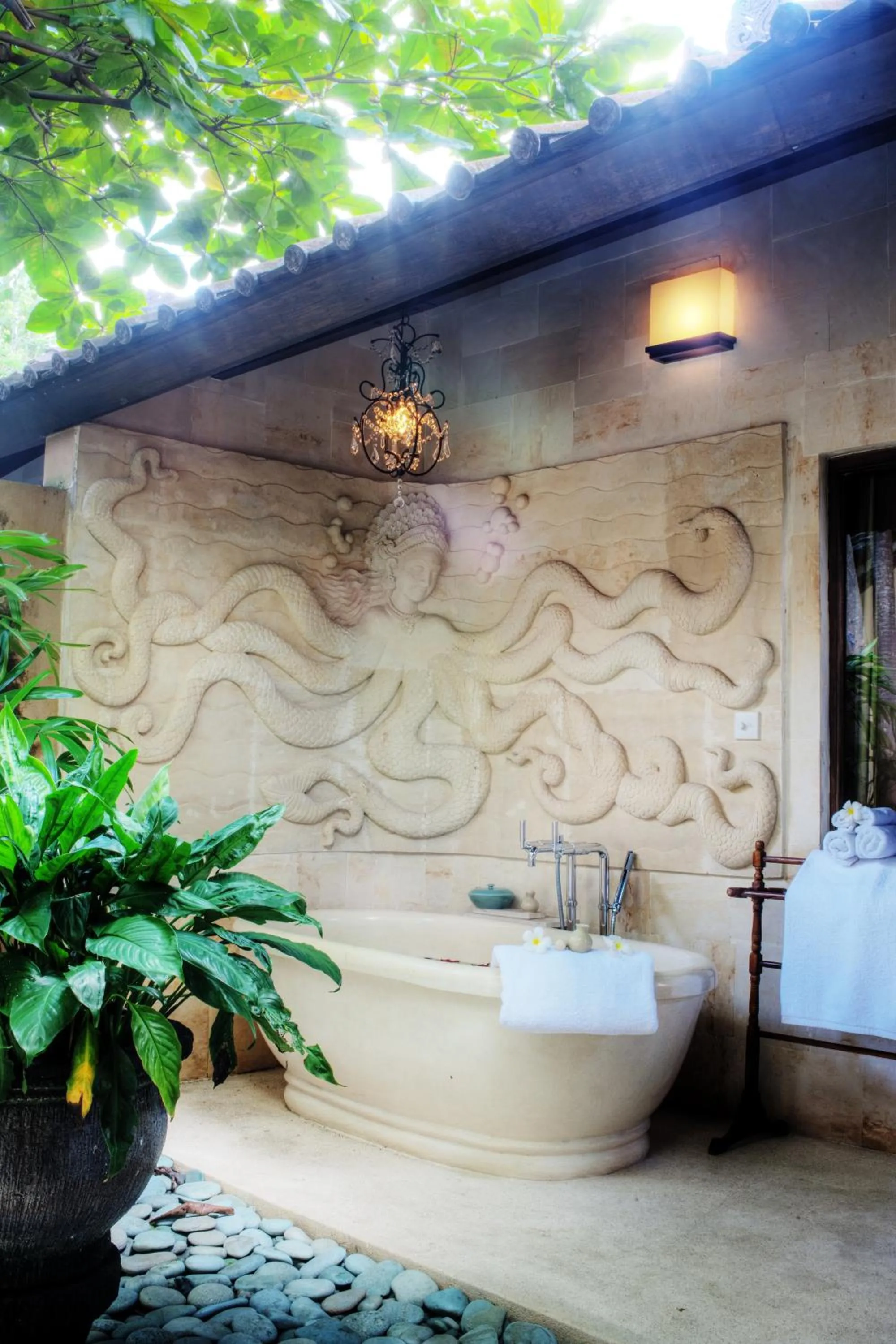 Hot Tub in Villa Kubu Seminyak