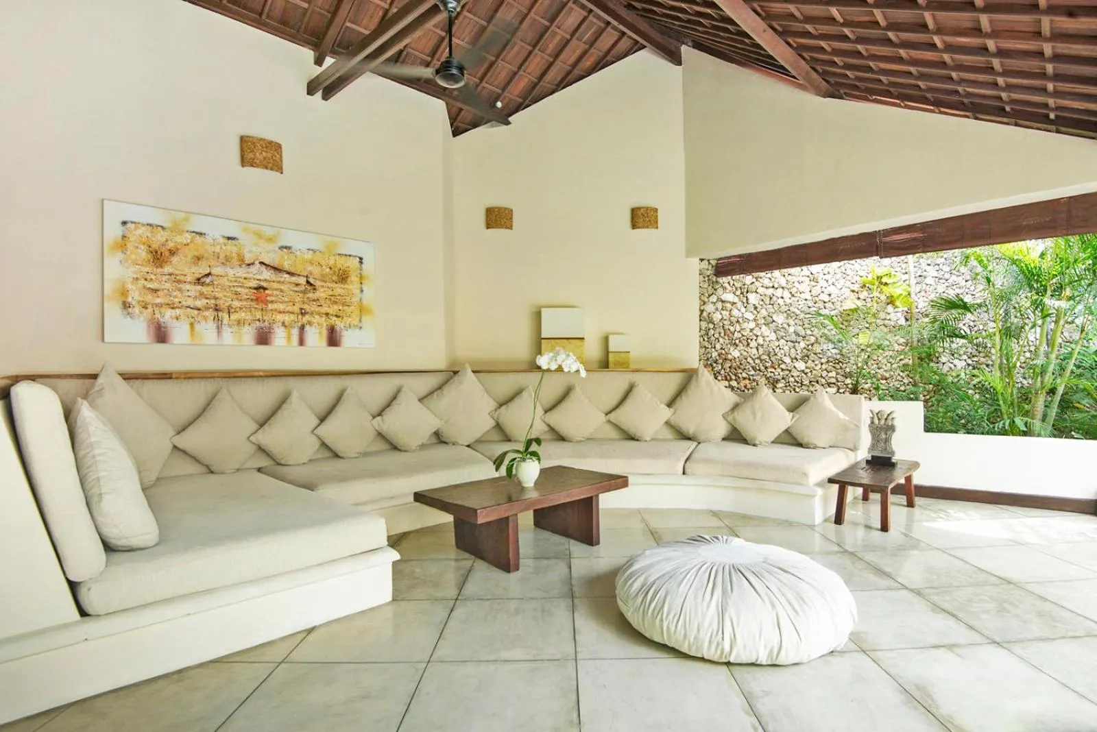Living room in Villa Kubu Seminyak