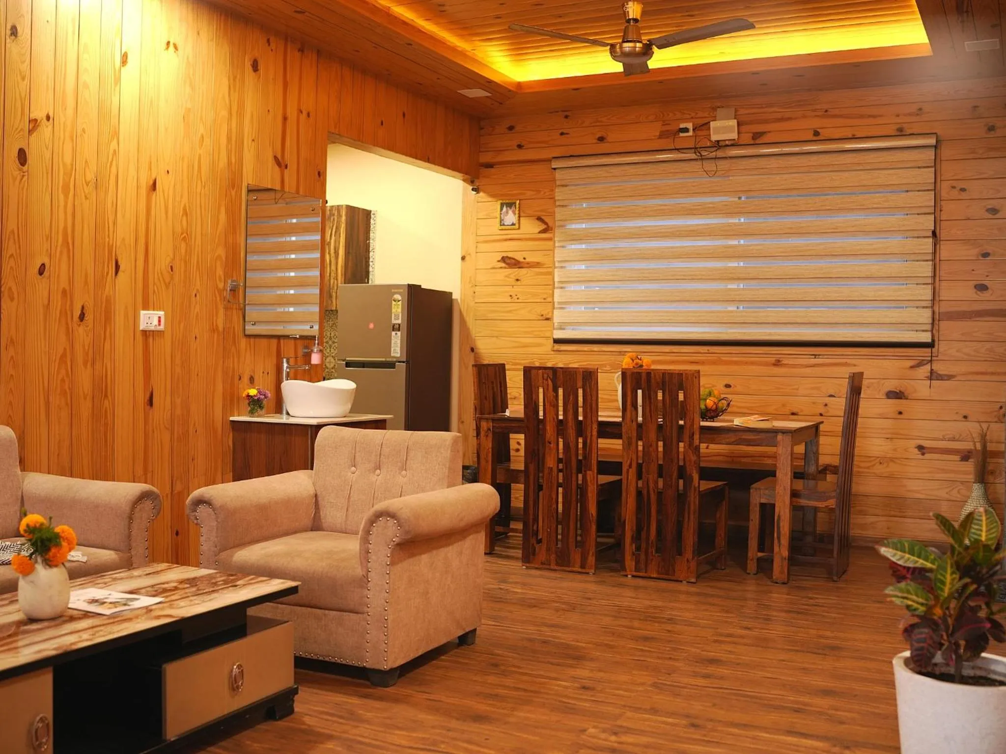 Kitchen or kitchenette in Moustache Bhimtal Luxuria, Nainital