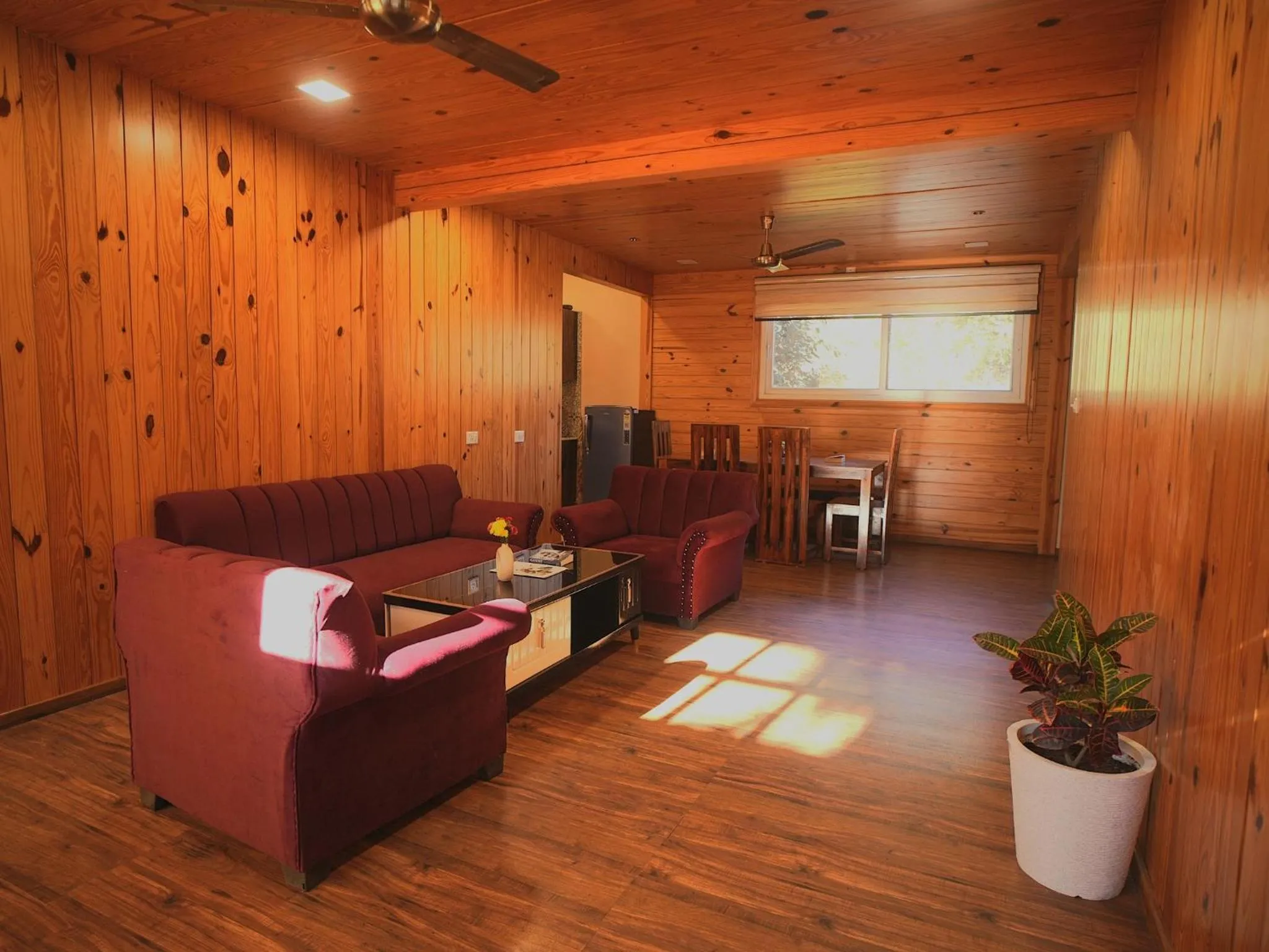 Living room in Moustache Bhimtal Luxuria, Nainital
