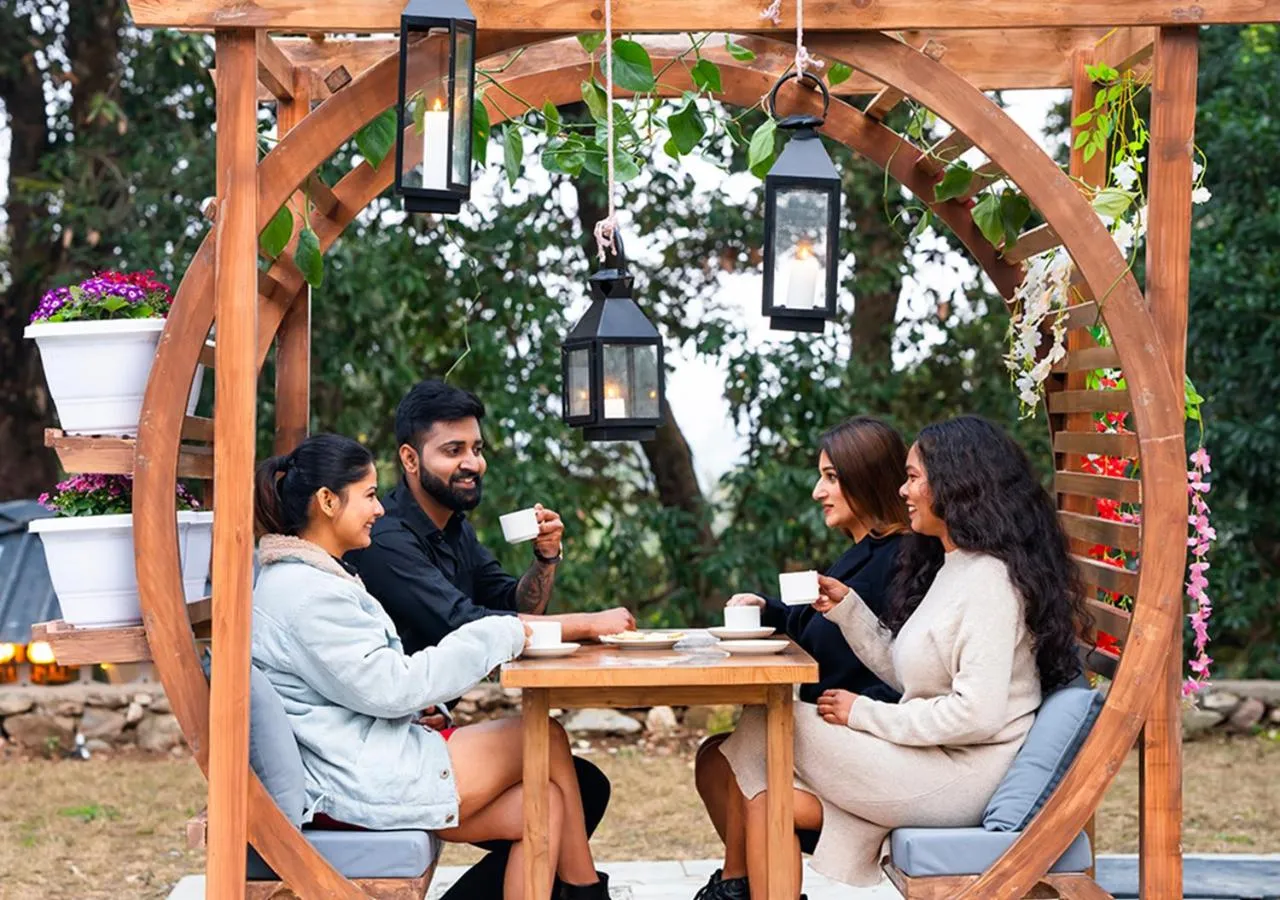 Restaurant/places to eat in Moustache Bhimtal Luxuria, Nainital