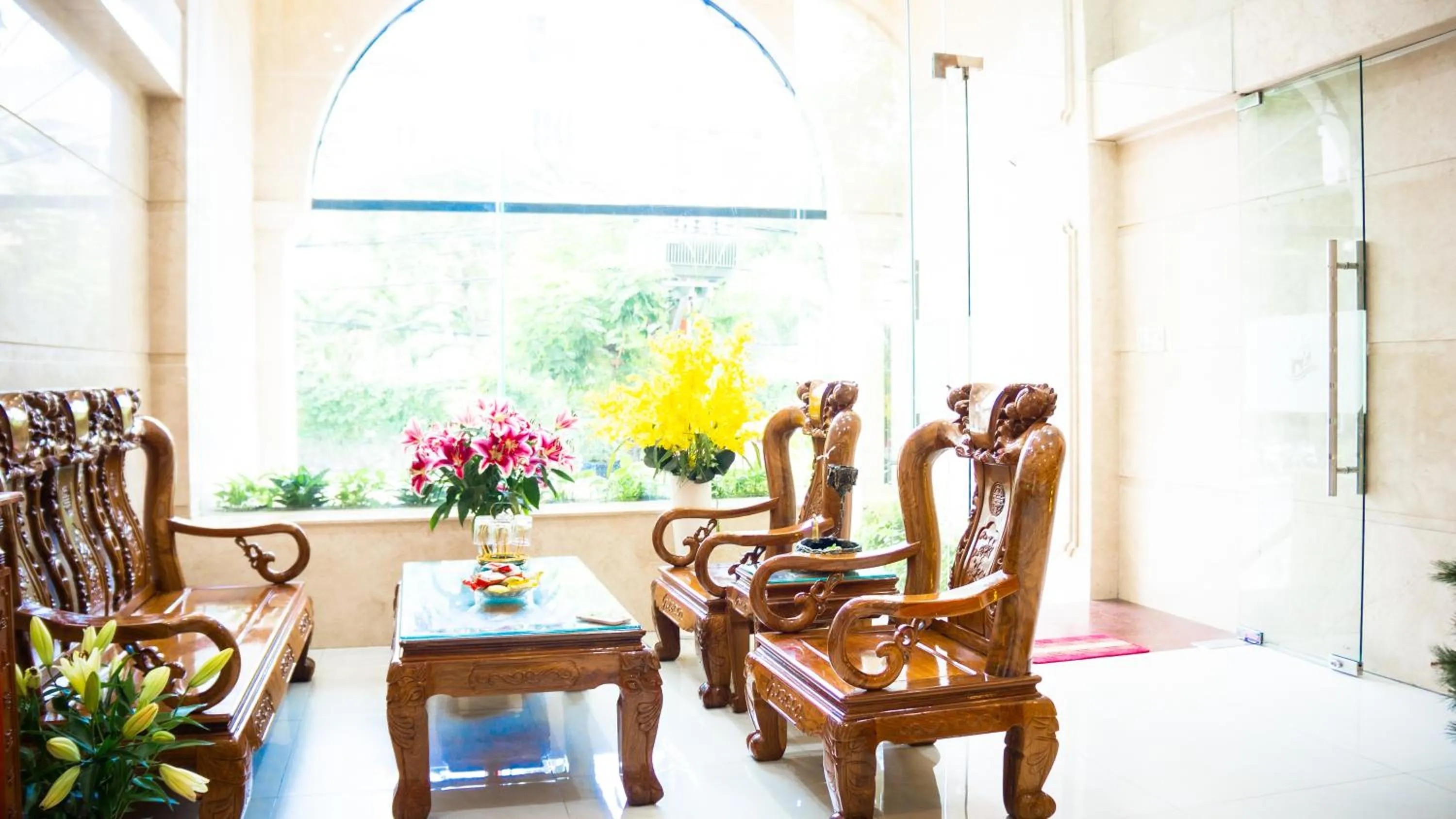 Seating area in Sea Castle Hotel