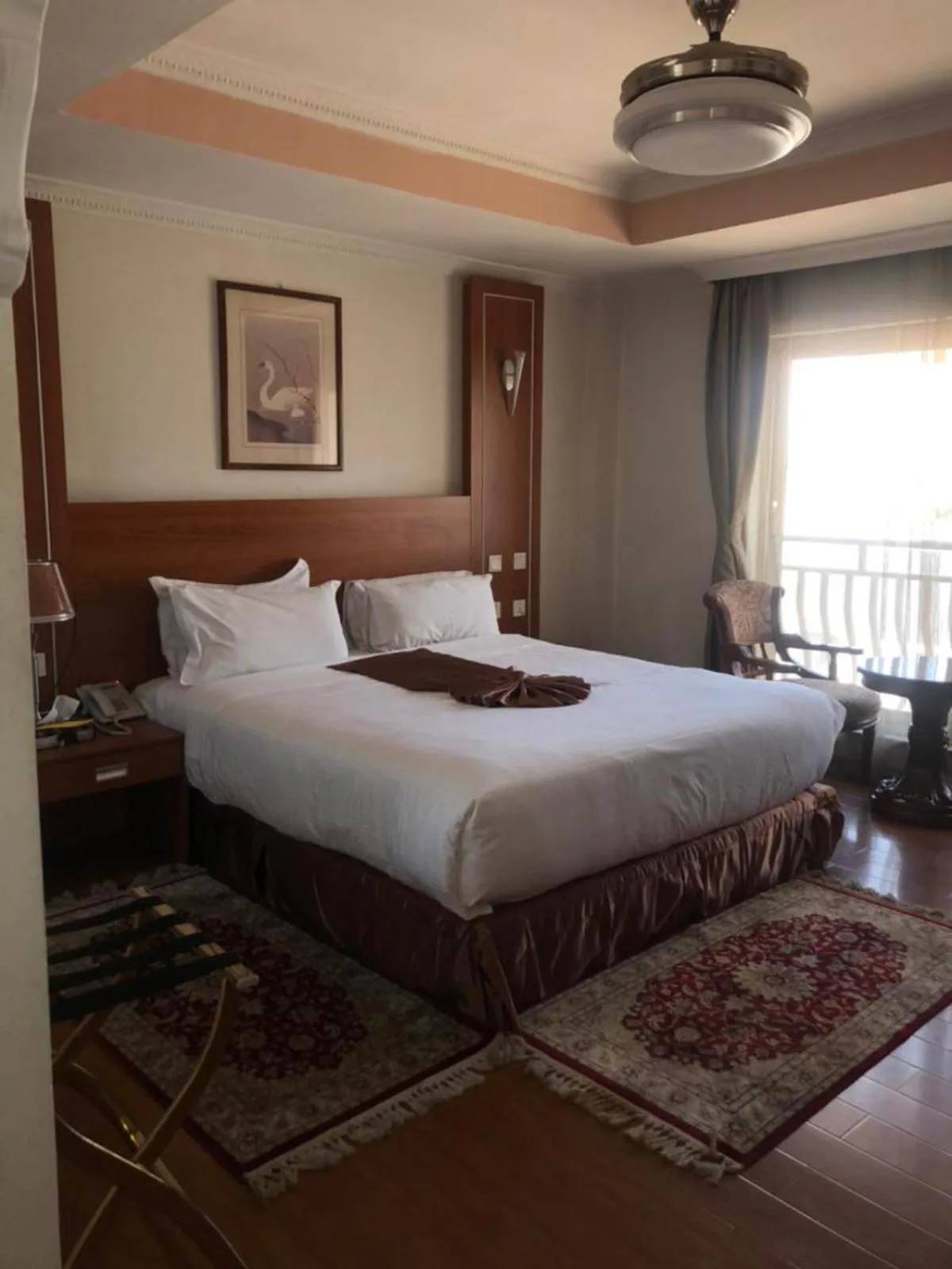 Bed in Emmad Furnished Hotel