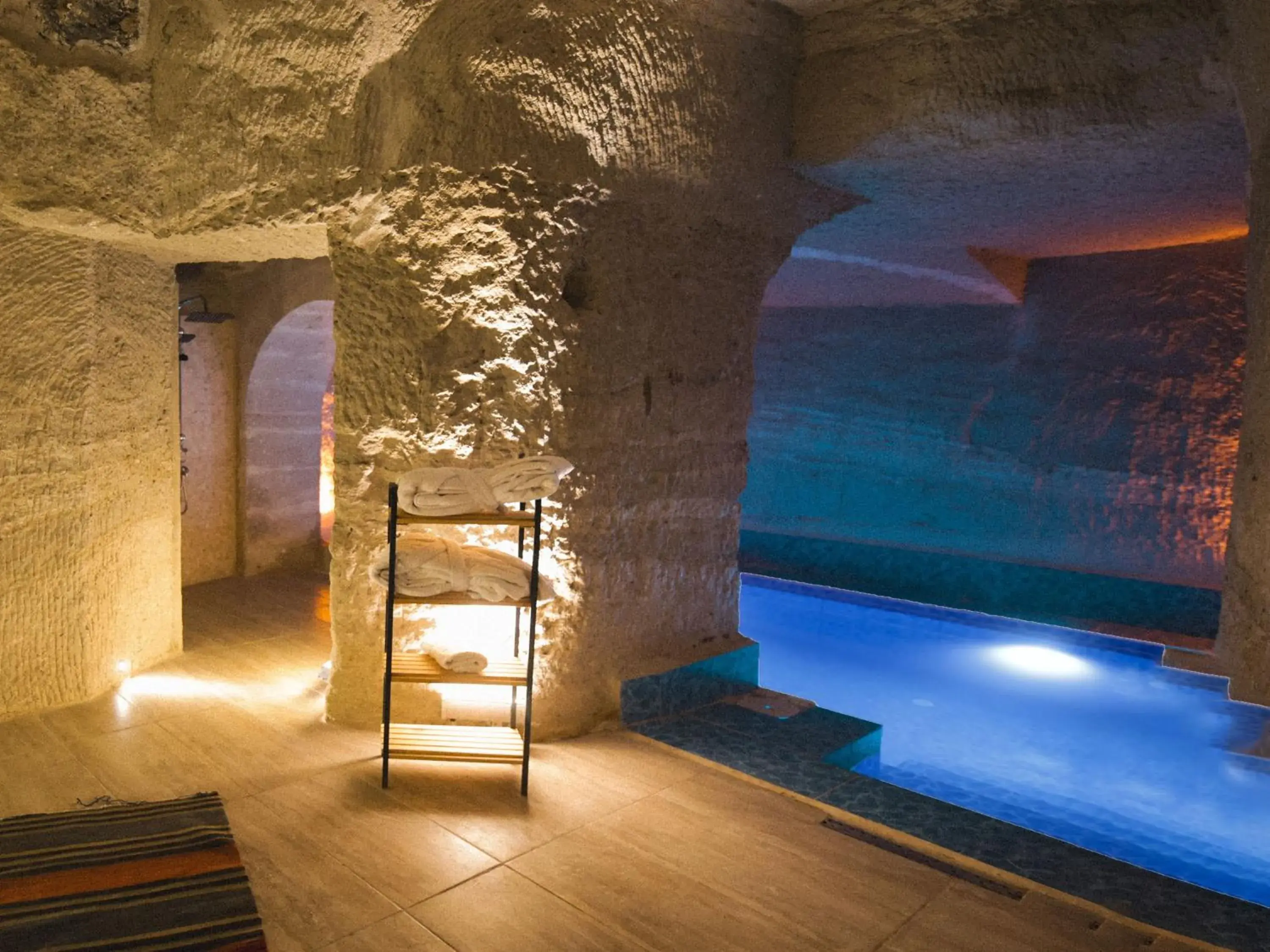 Pool view in My Cave Suites Pool view in My Cave Suites