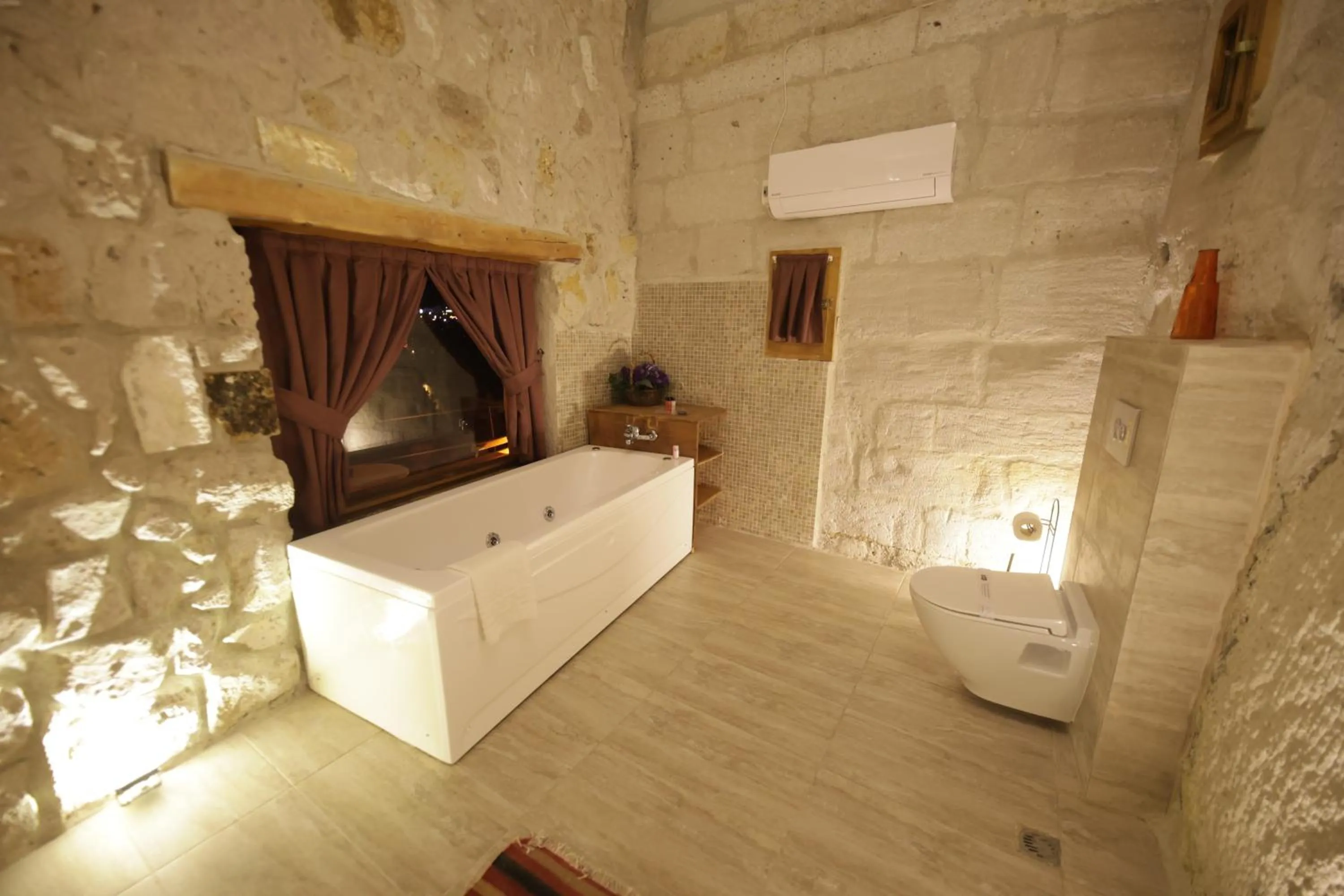 Bathroom in My Cave Suites