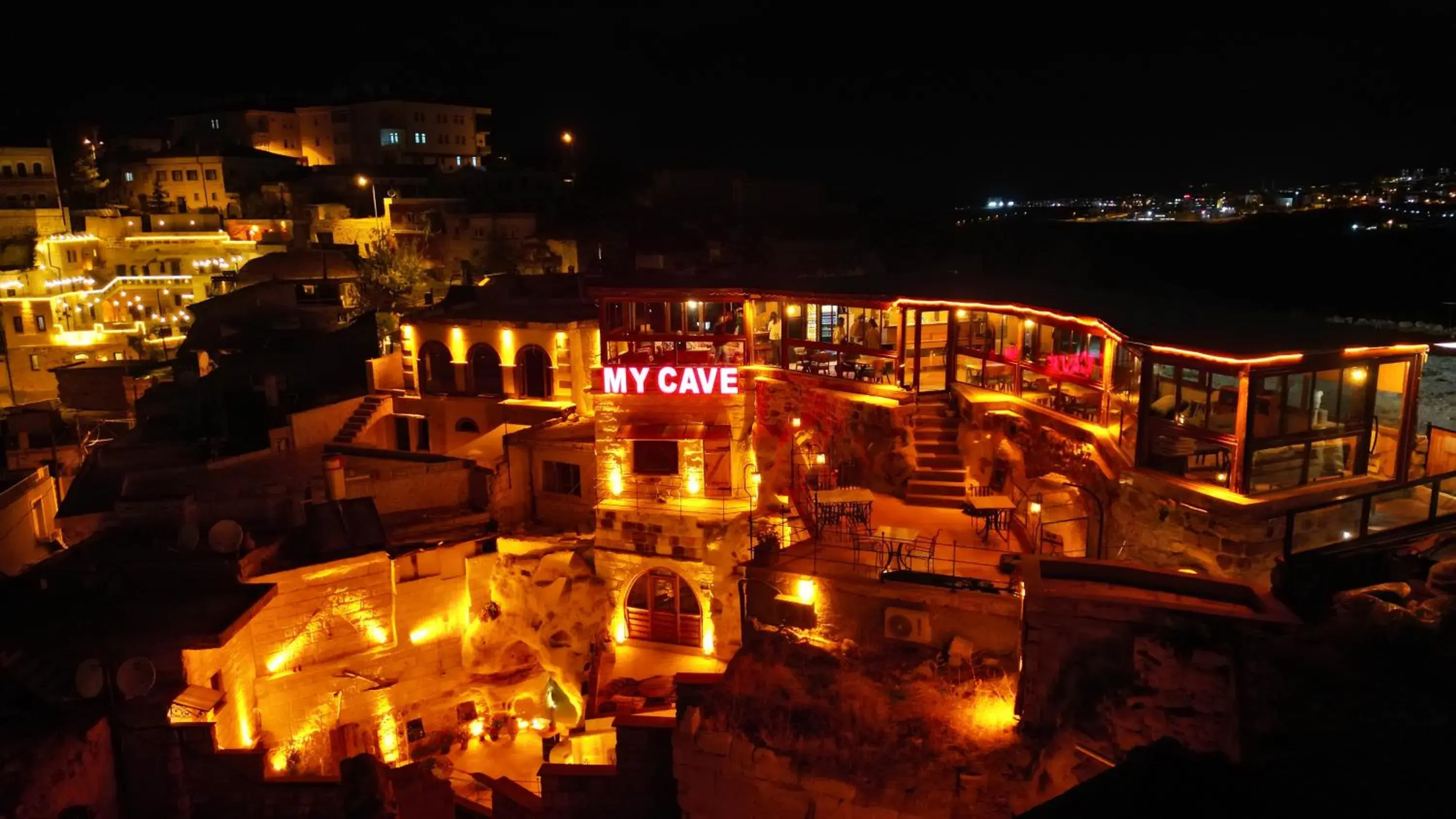 Property building in My Cave Suites Property building in My Cave Suites