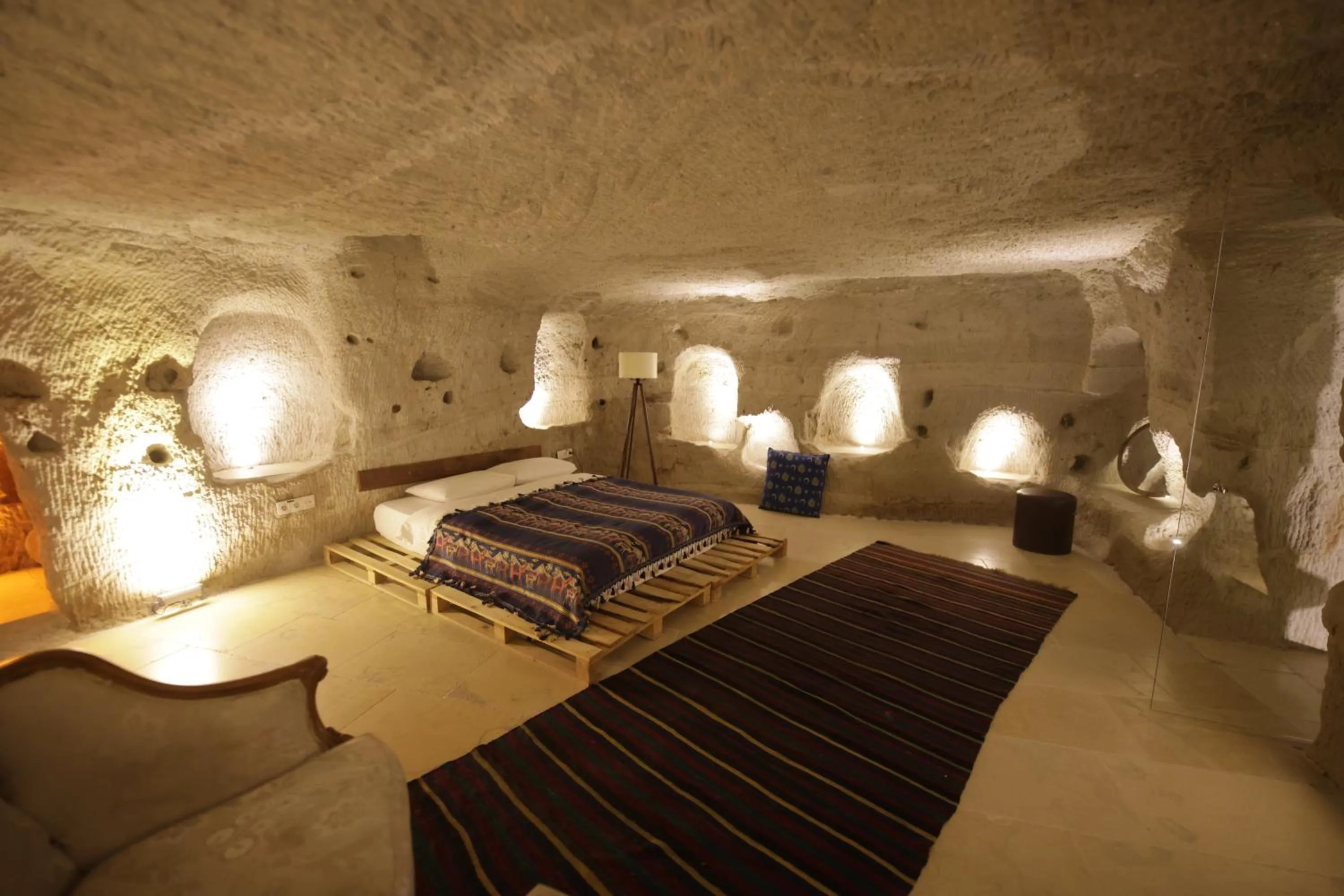 Bed in My Cave Suites