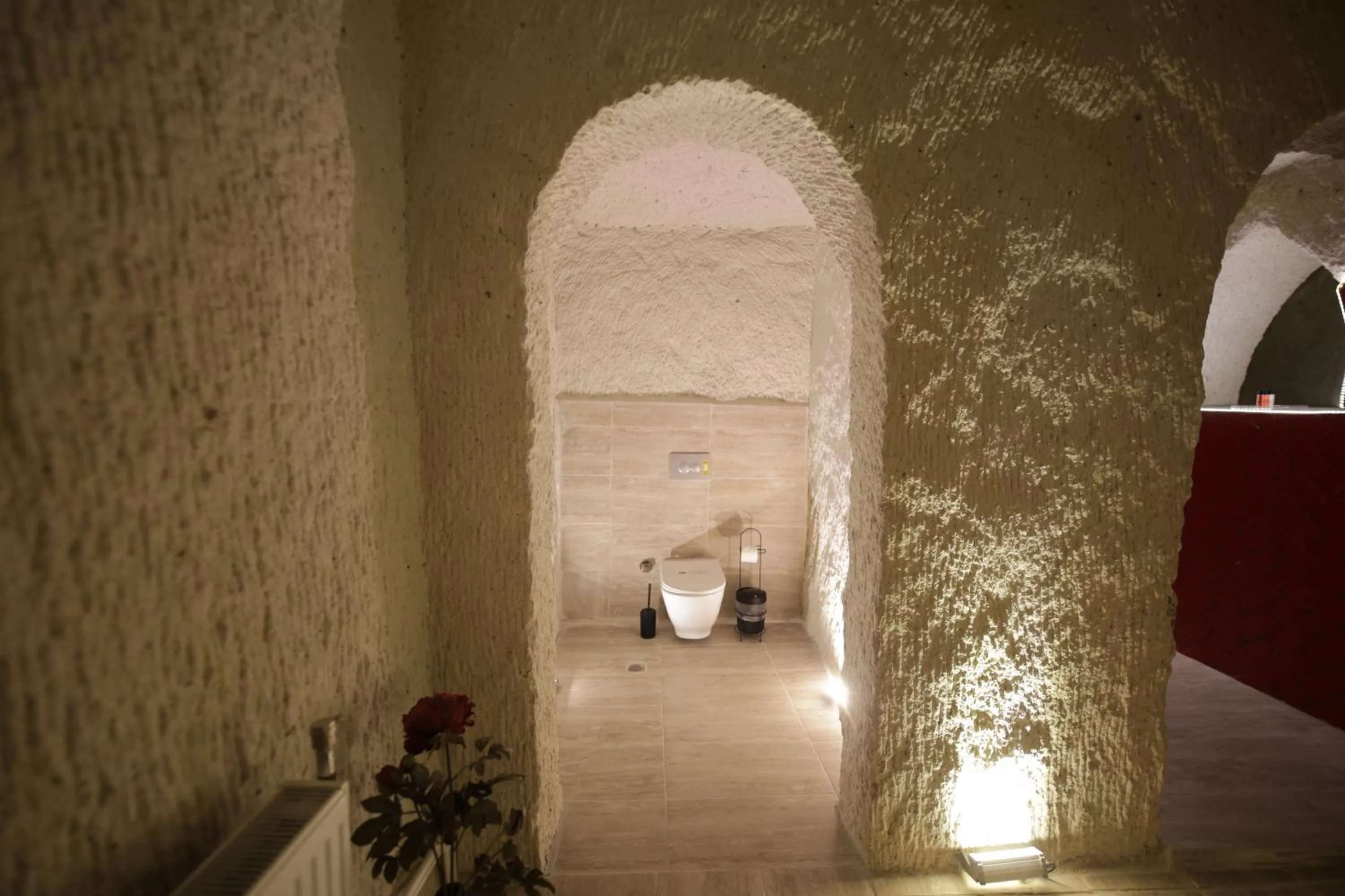 Bathroom in My Cave Suites