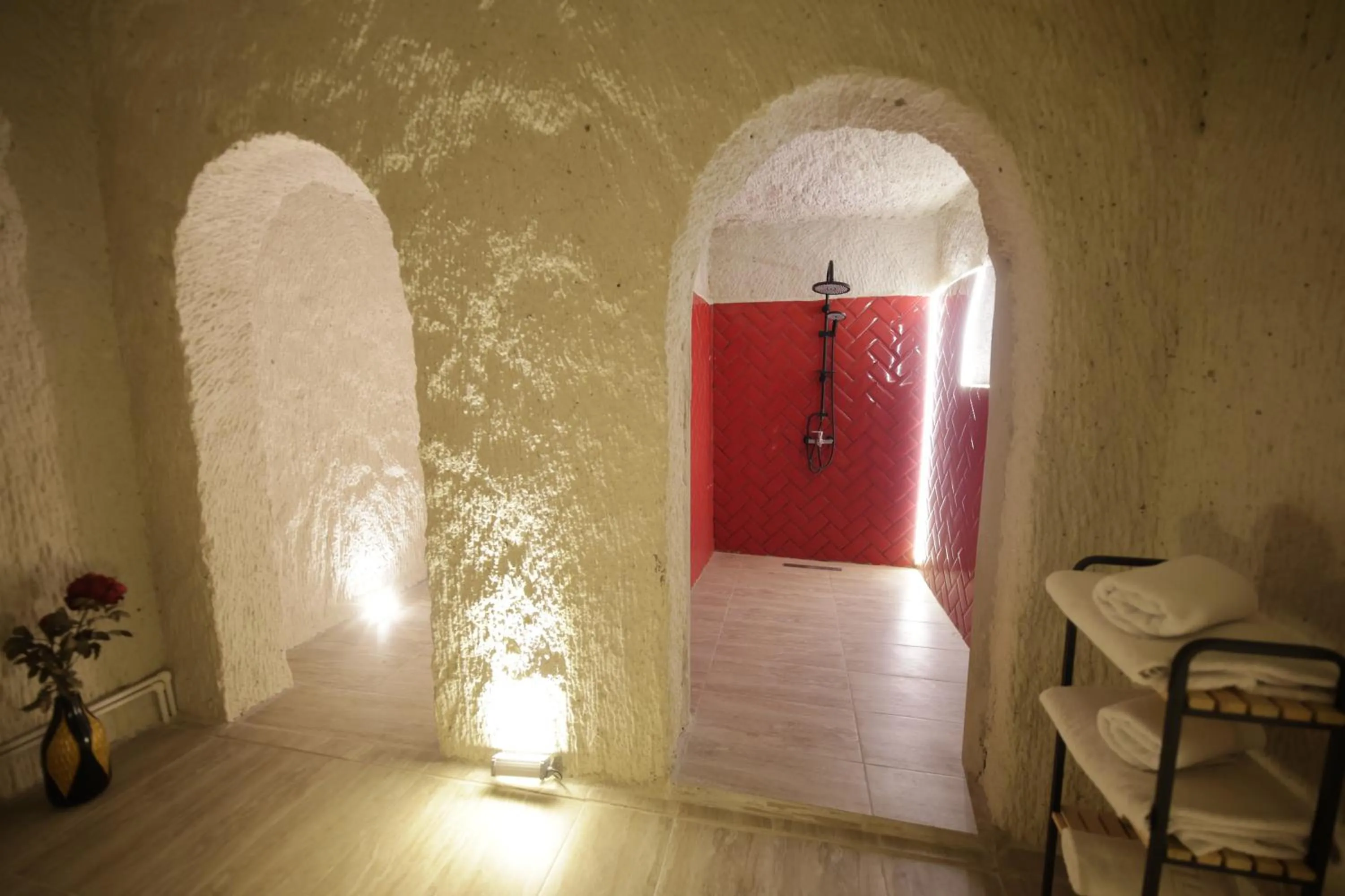 Shower in My Cave Suites