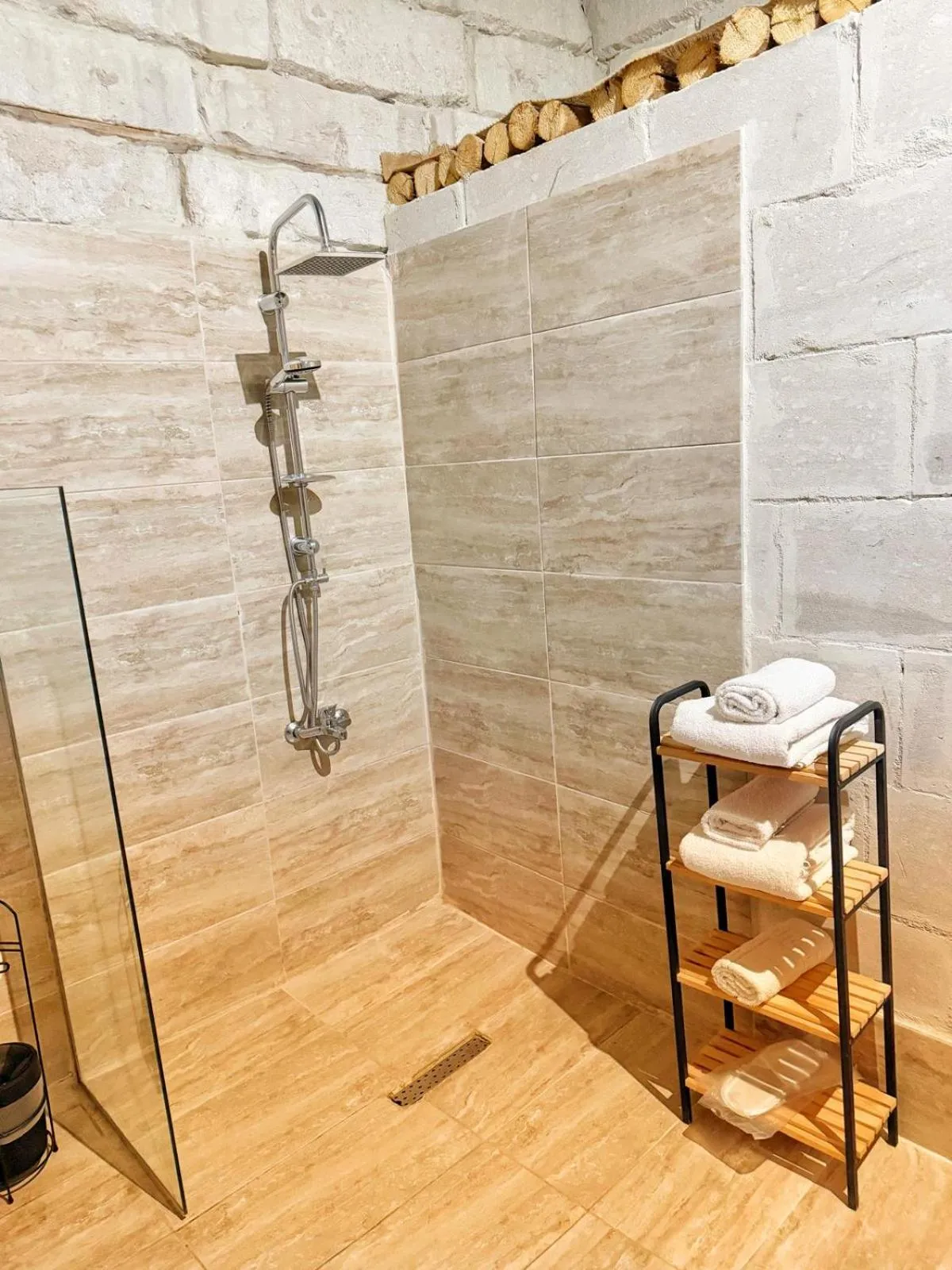 Shower in My Cave Suites