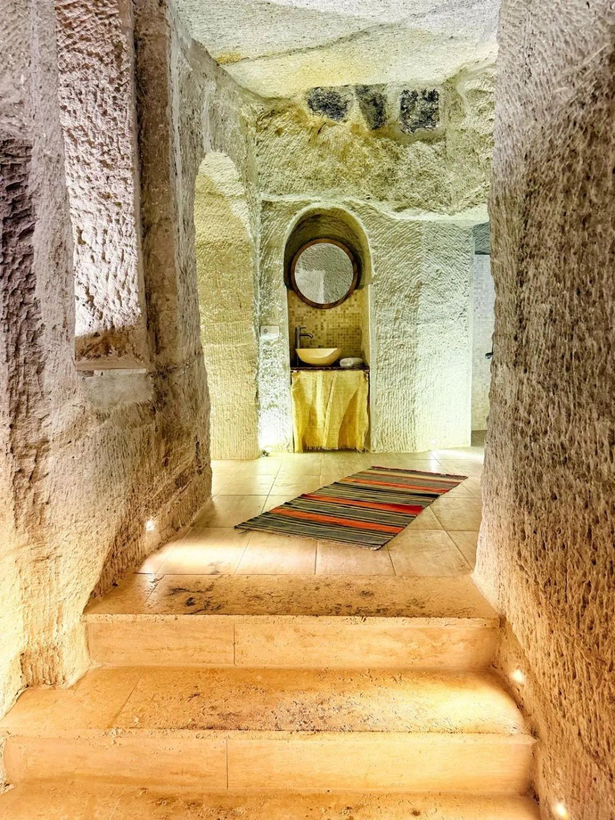 Bathroom in My Cave Suites