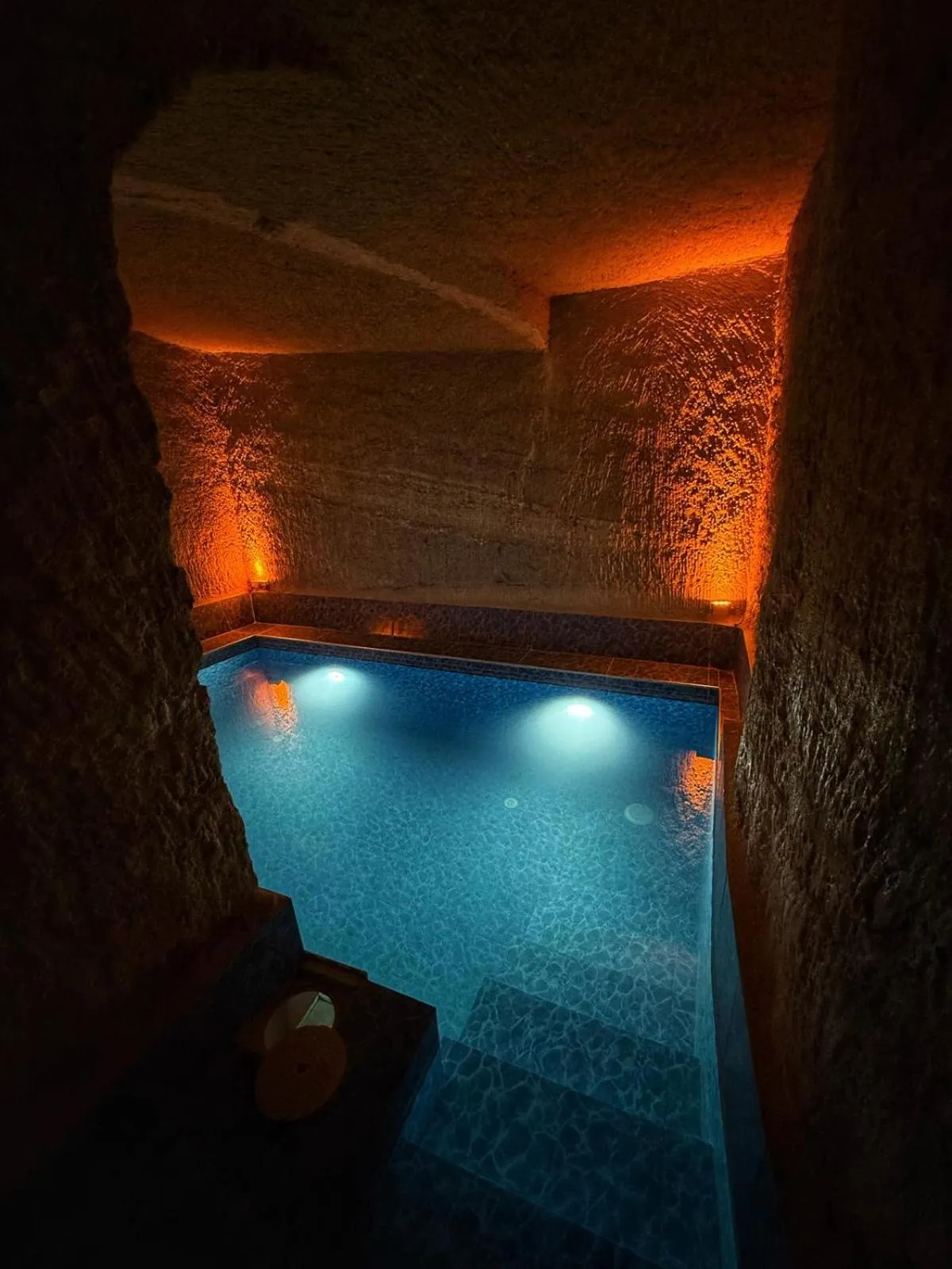Swimming pool in My Cave Suites