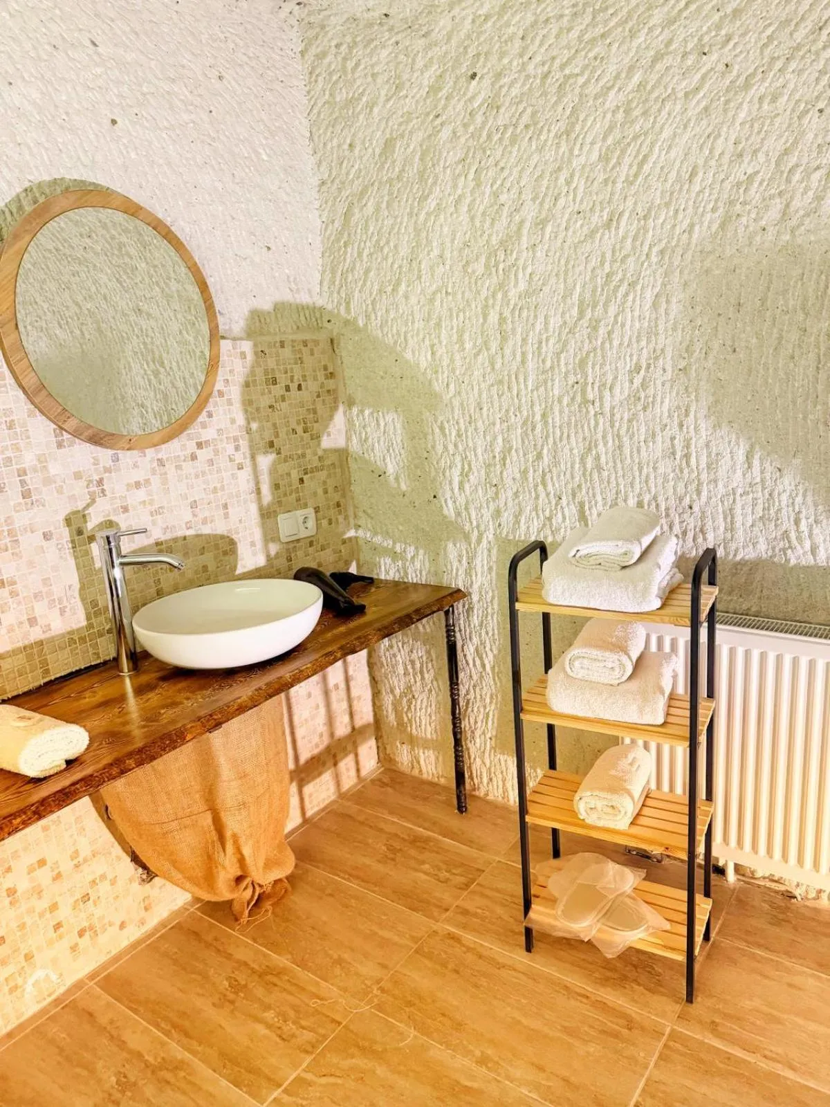 Bathroom in My Cave Suites